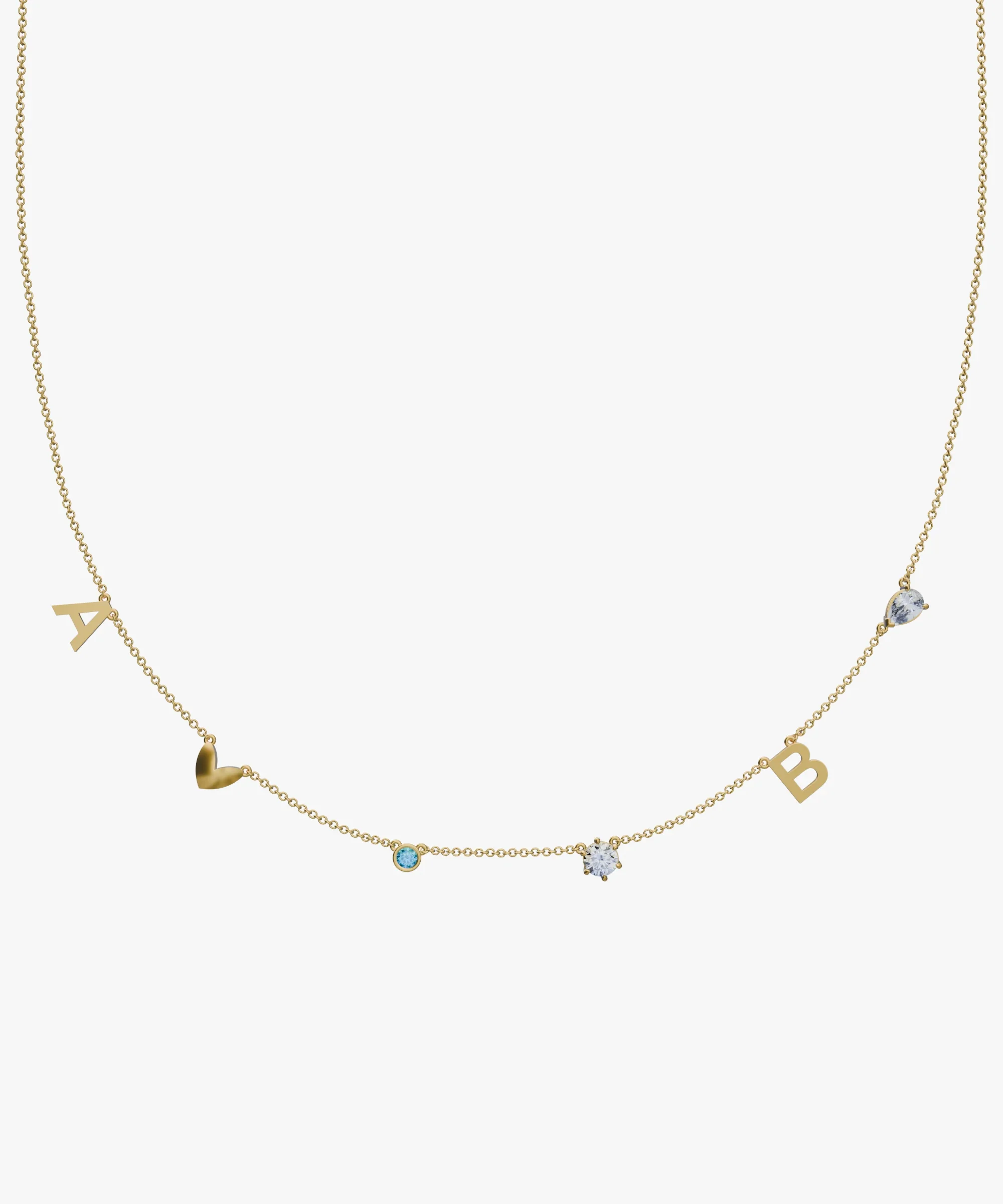 Personalised Charm Necklace