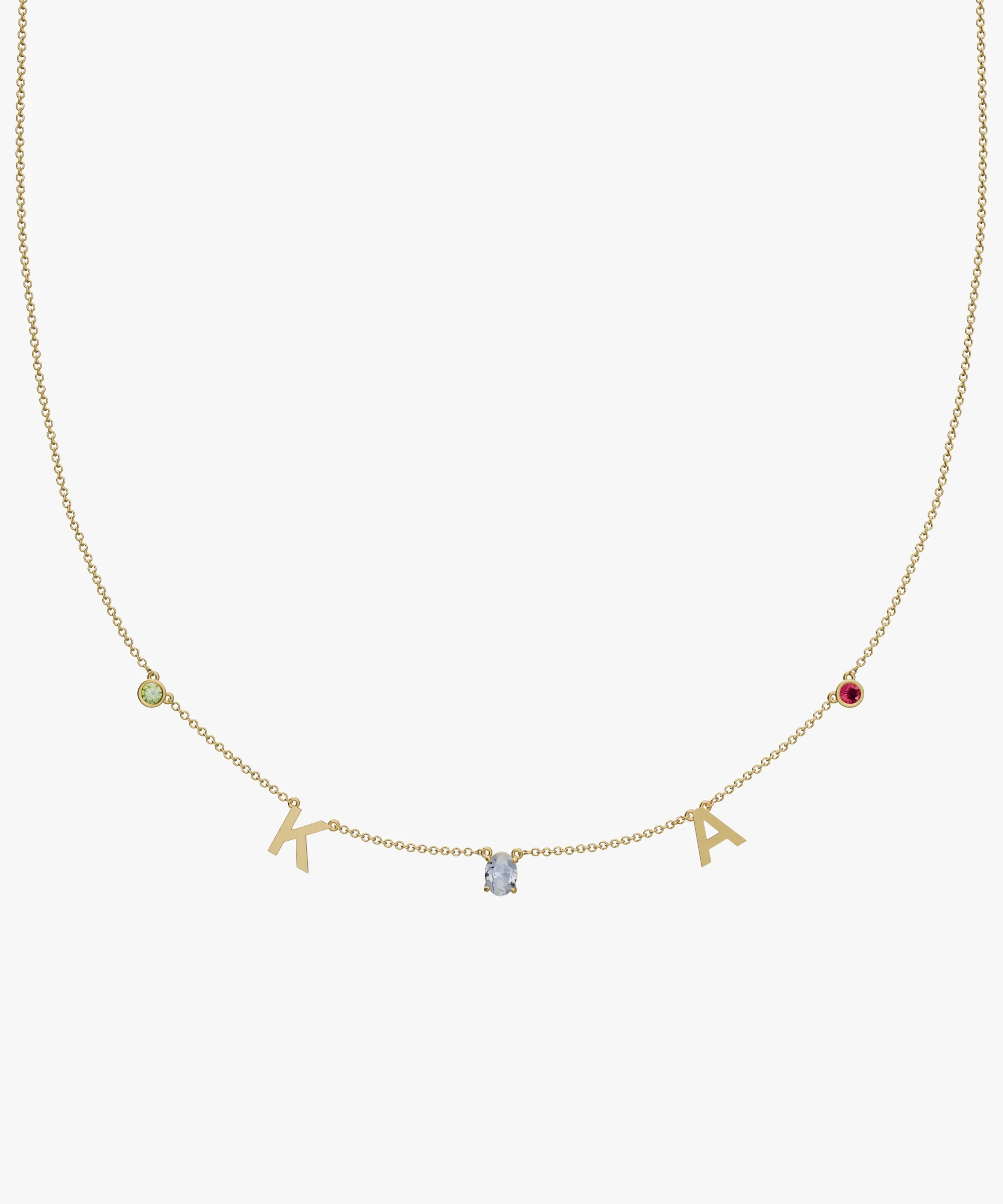 Personalised Charm Necklace