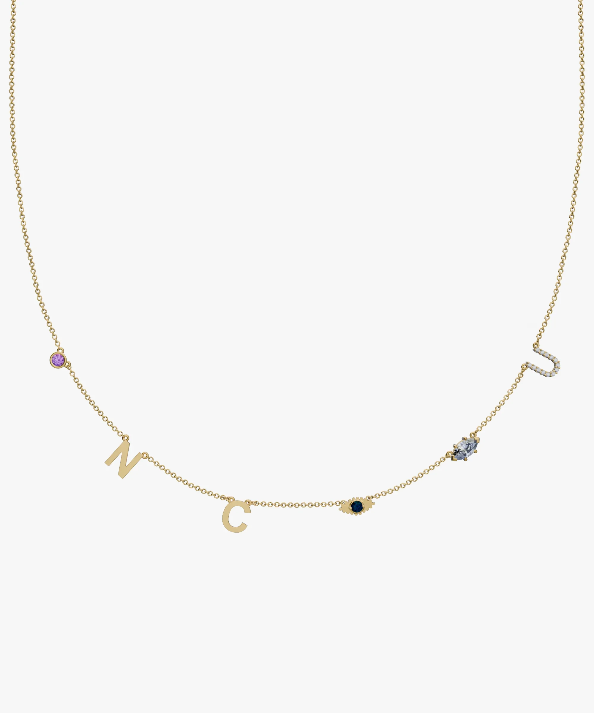Personalised Charm Necklace