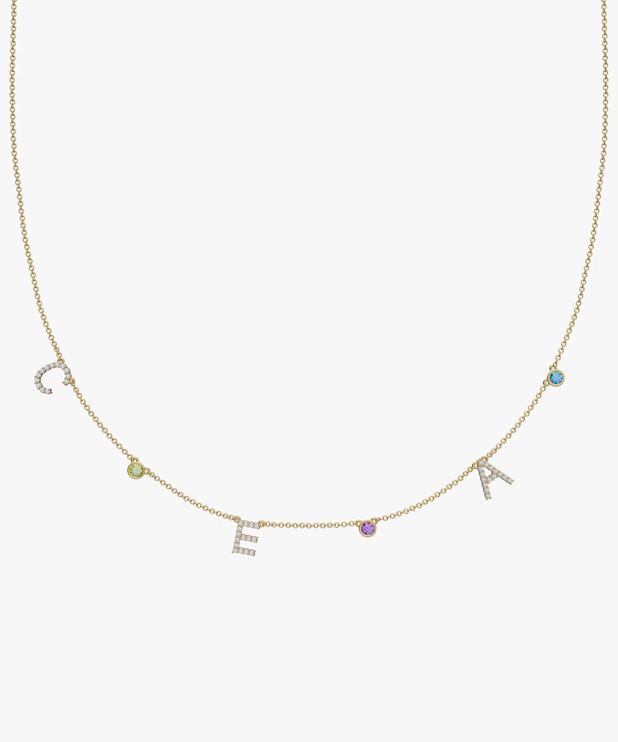 Personalised Charm Necklace