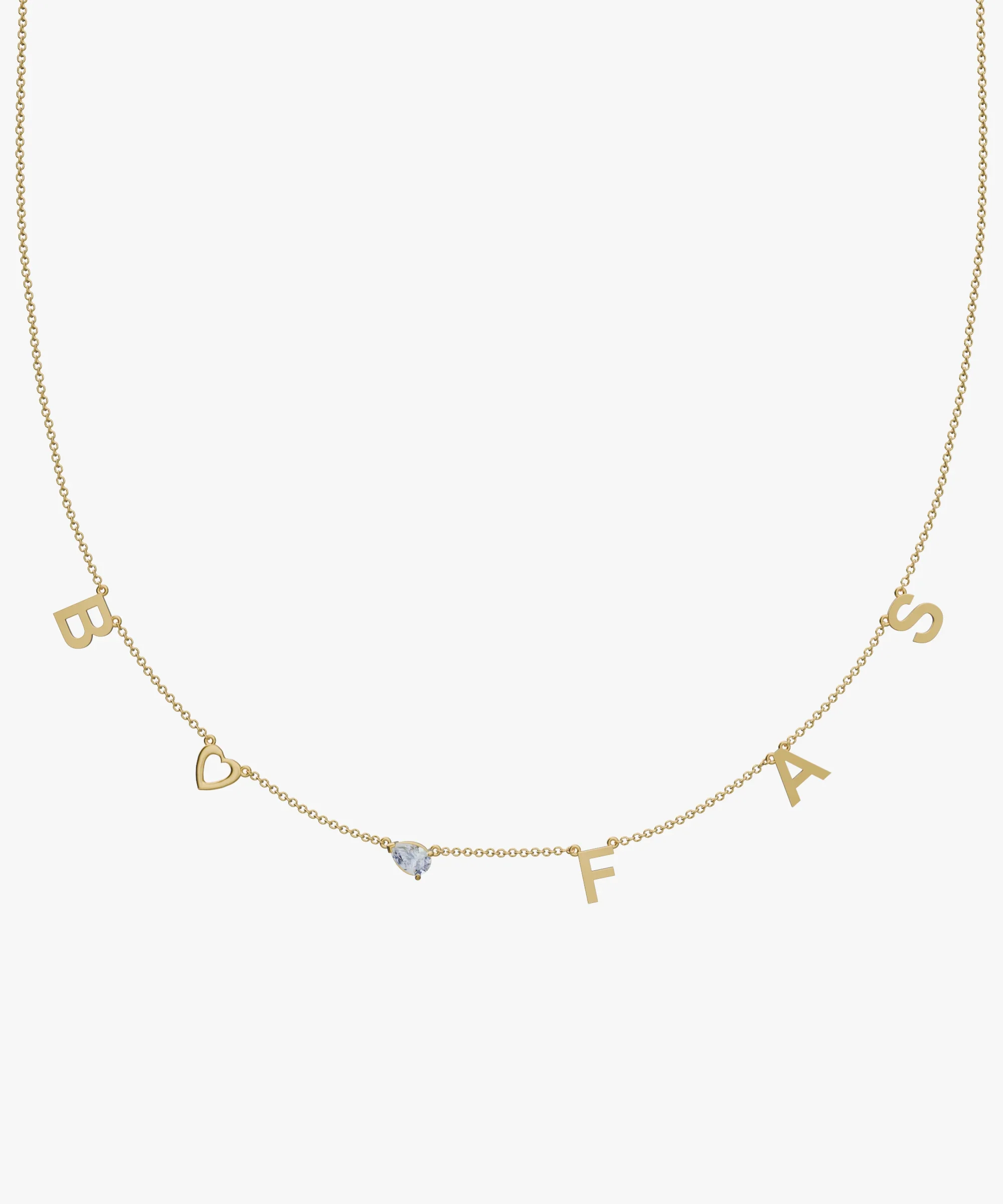 Personalised Charm Necklace