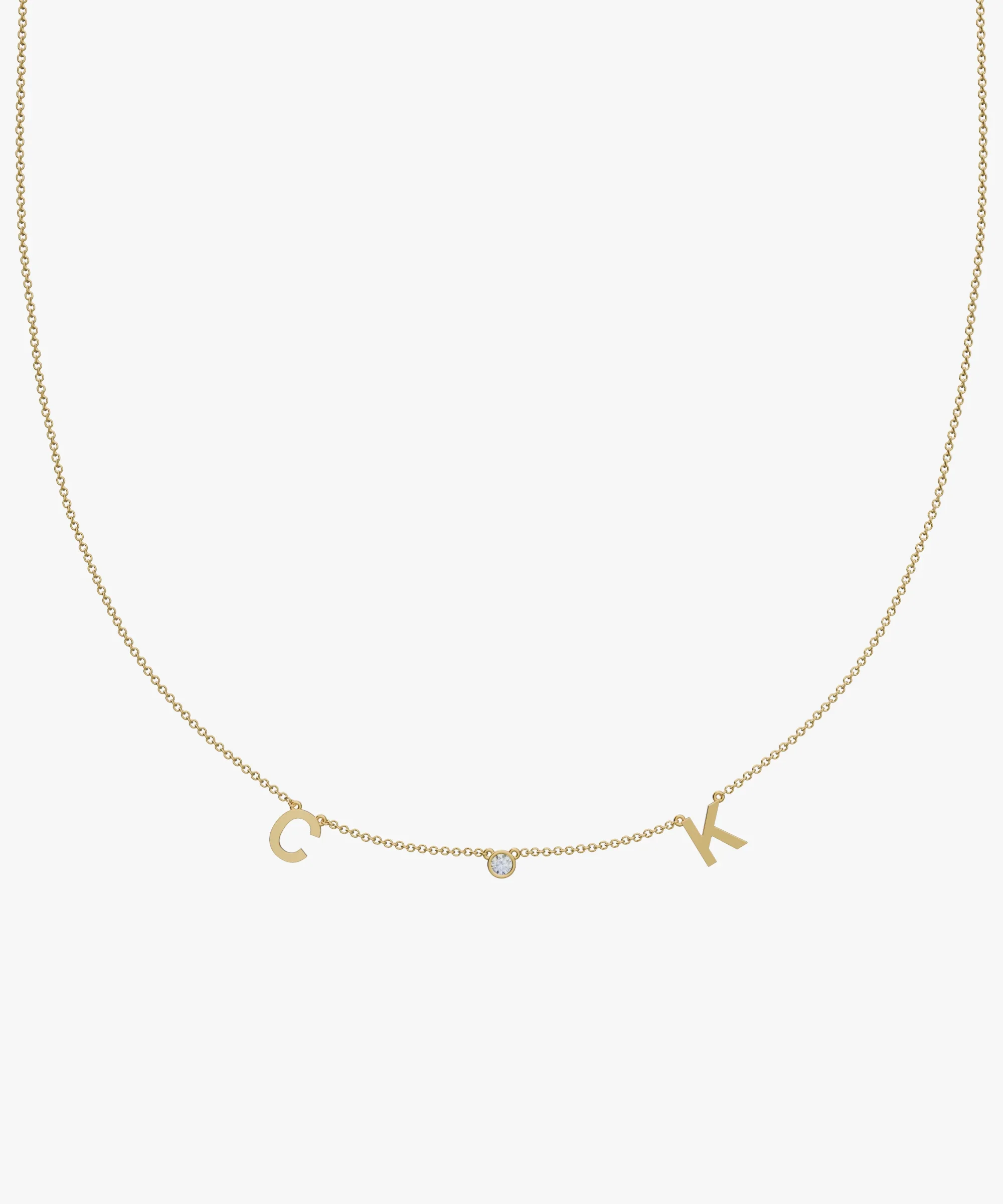 Personalised Charm Necklace