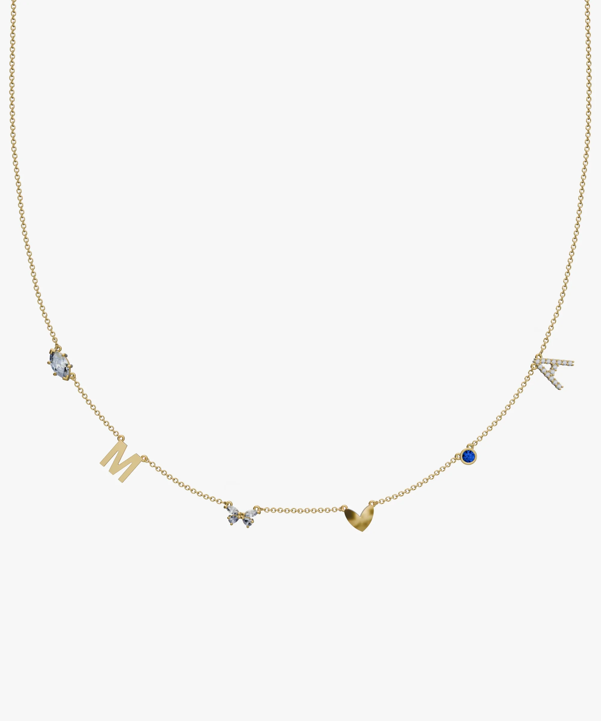 Personalised Charm Necklace