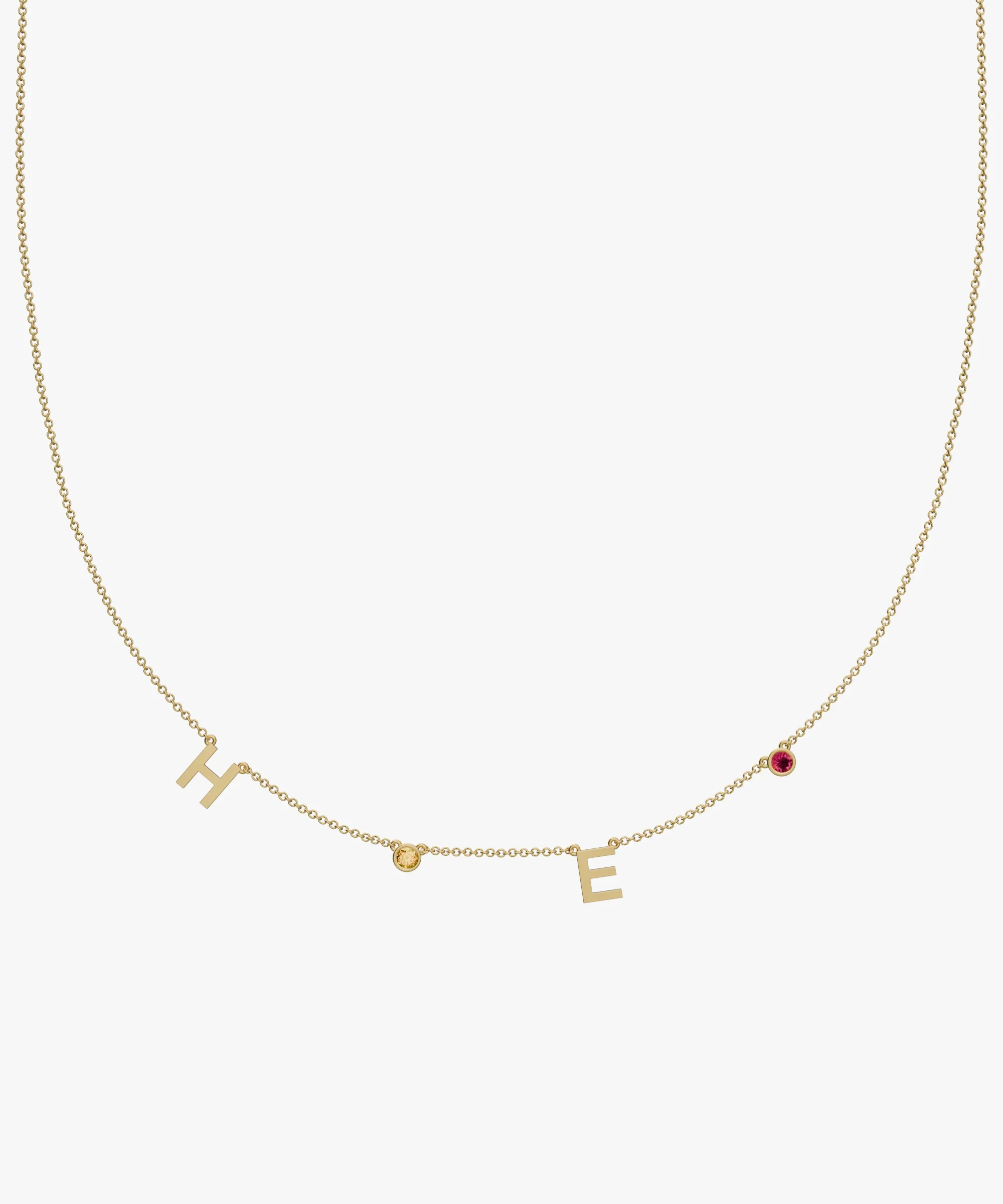 Personalised Charm Necklace