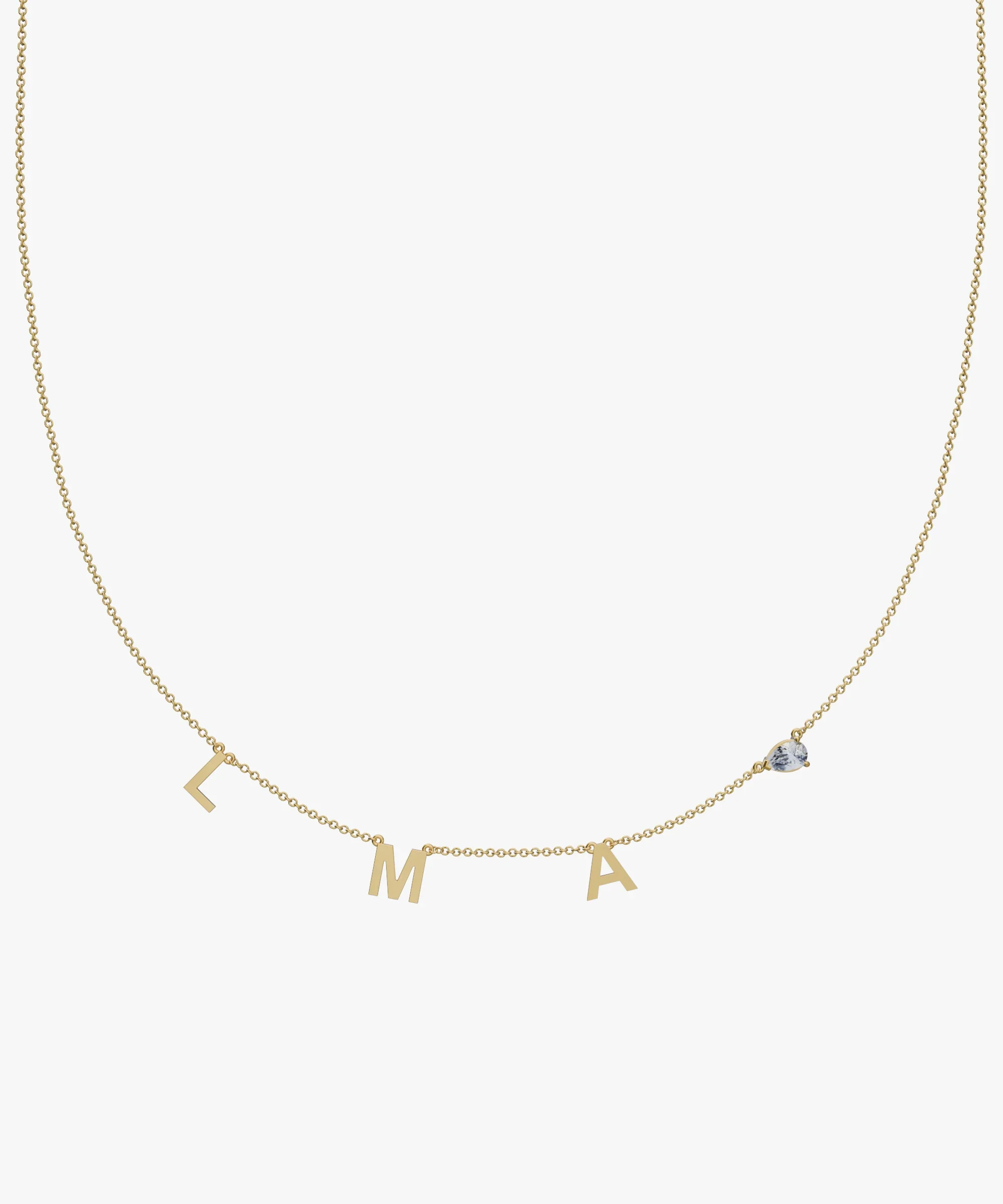 Personalised Charm Necklace
