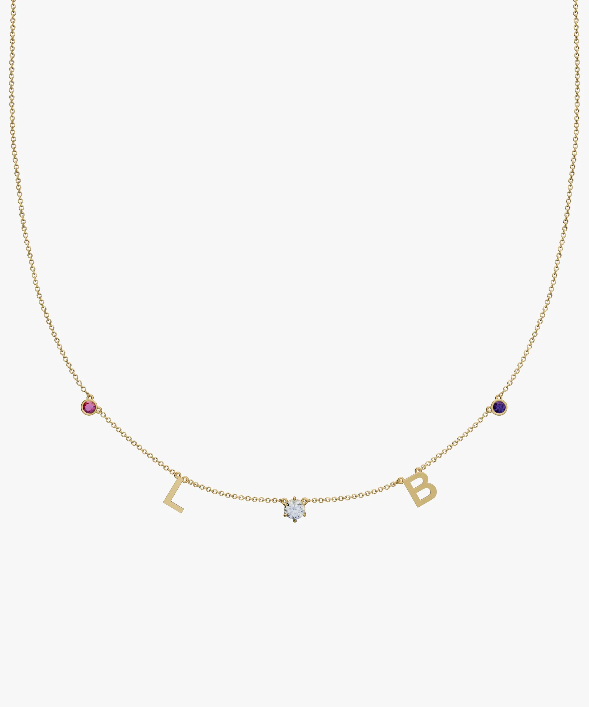 Personalised Charm Necklace