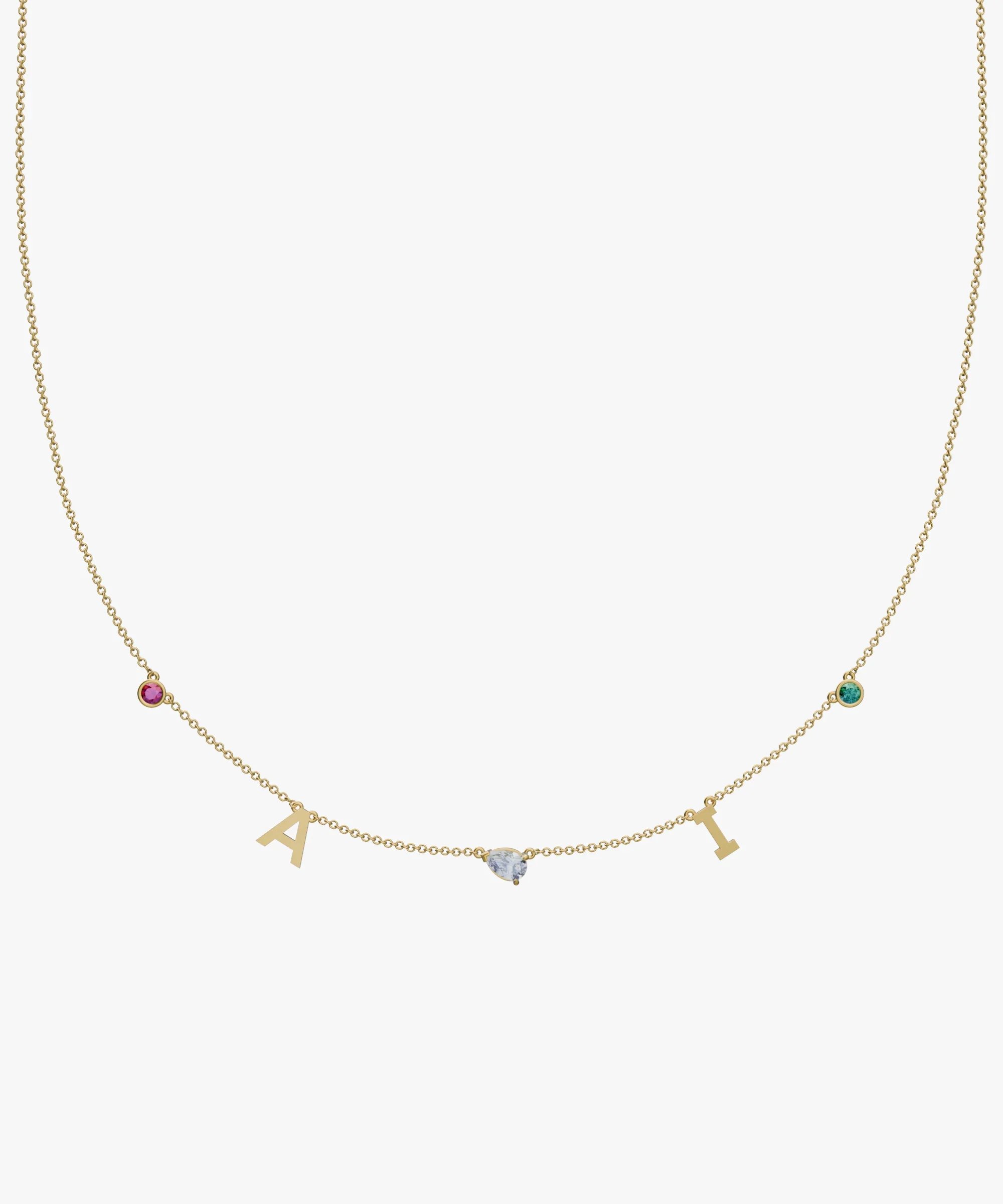 Personalised Charm Necklace