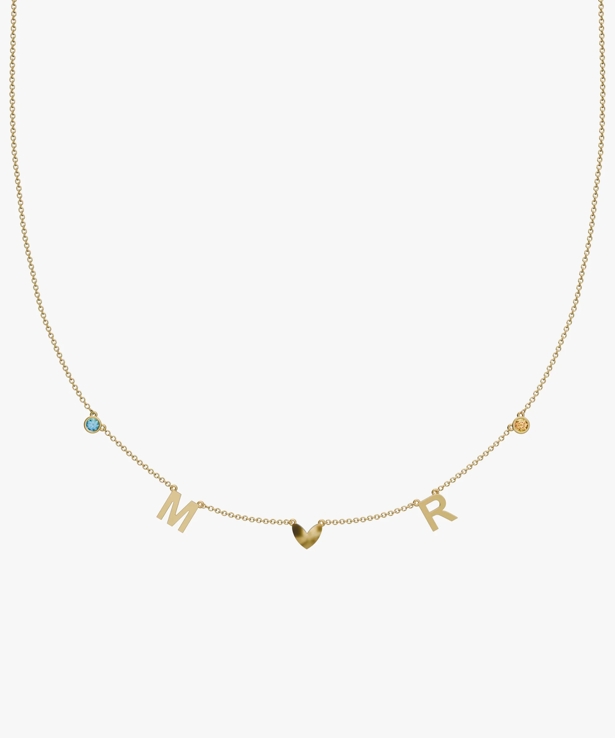 Personalised Charm Necklace