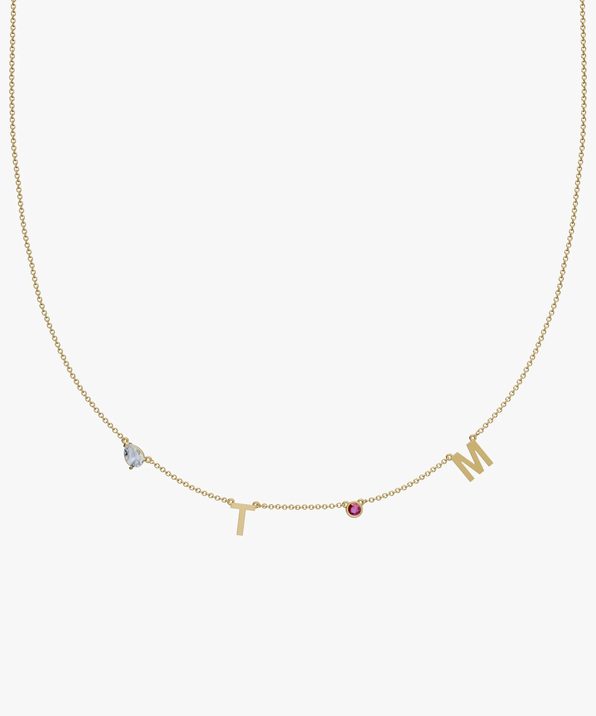 Personalised Charm Necklace