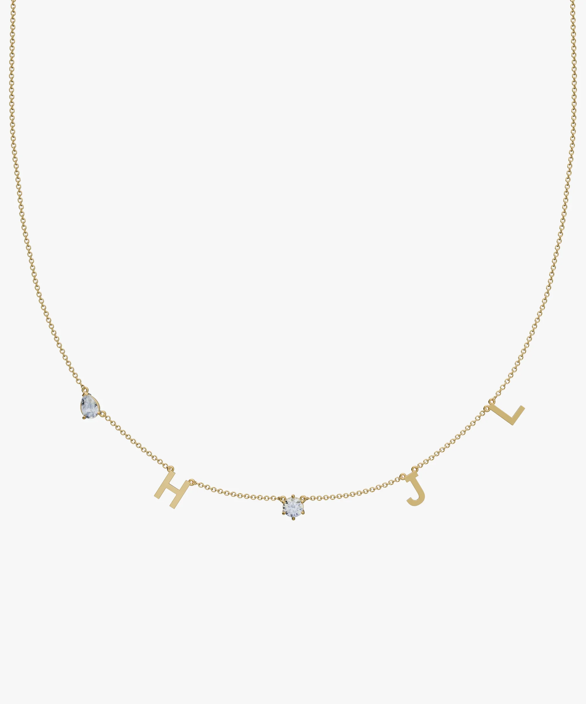 Personalised Charm Necklace