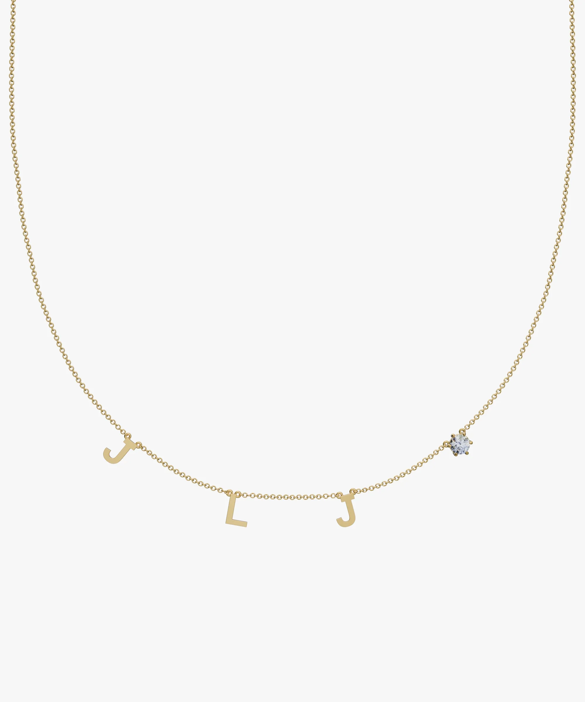 Personalised Charm Necklace