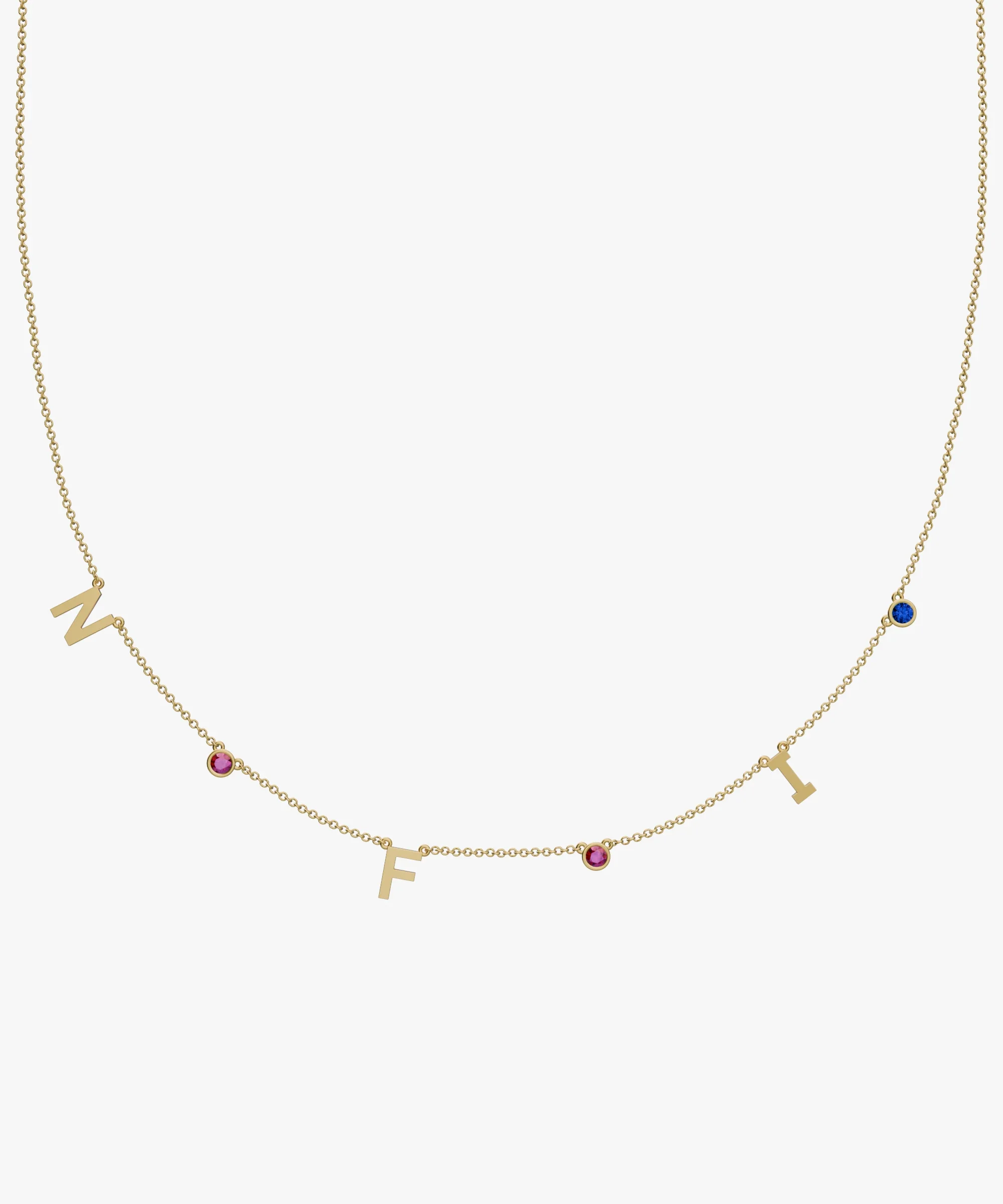 Personalised Charm Necklace