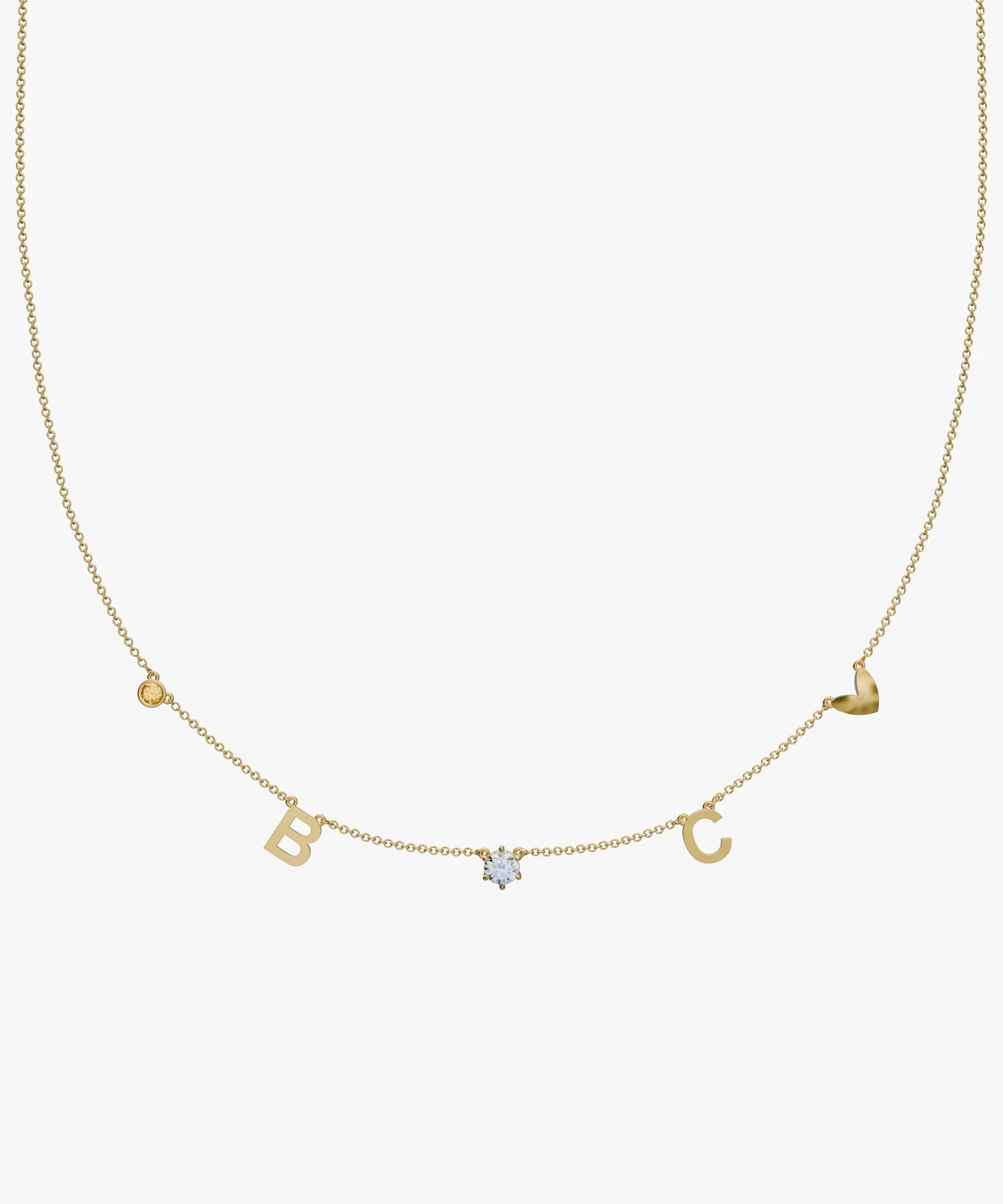 Personalised Charm Necklace