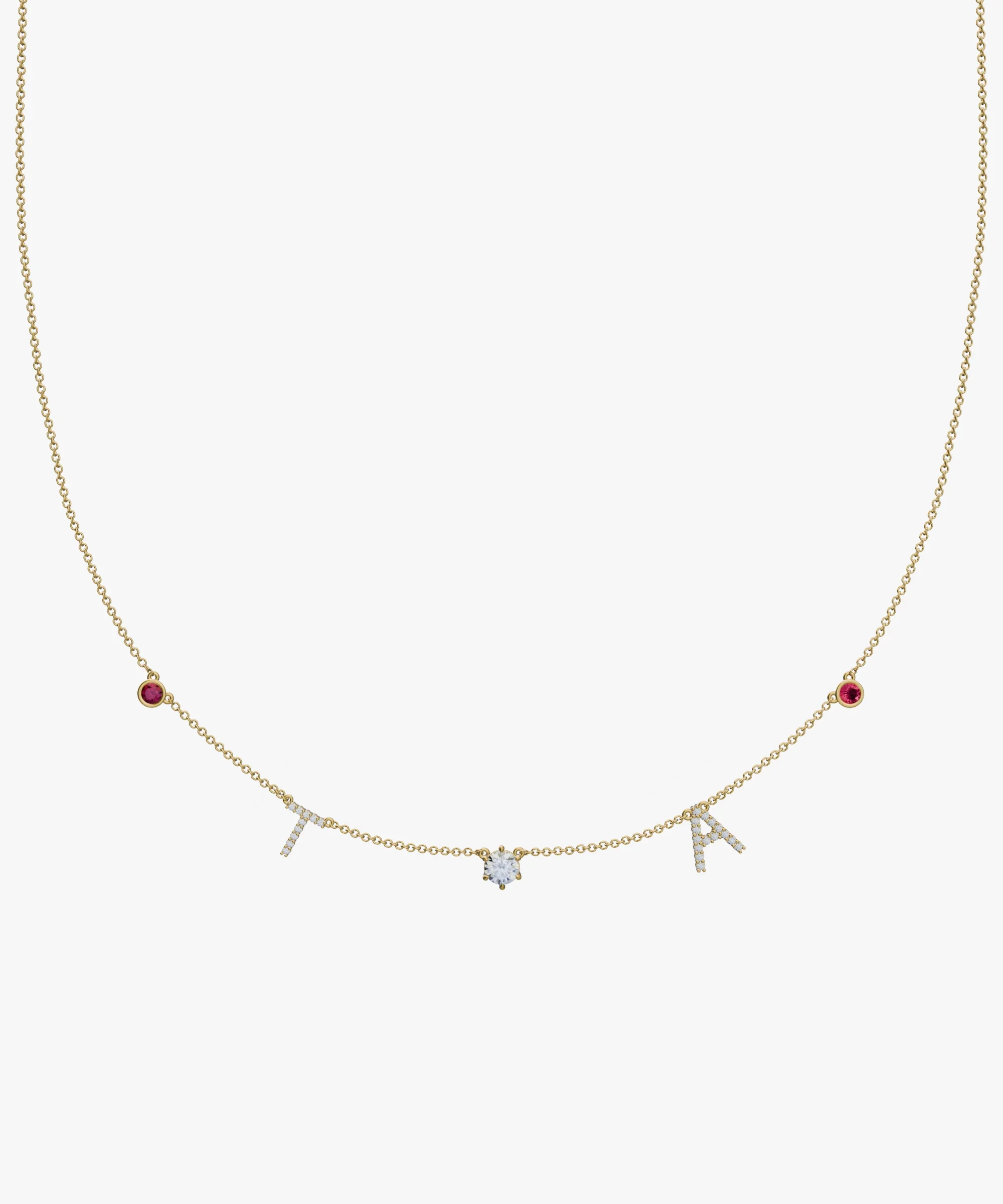 Personalised Charm Necklace