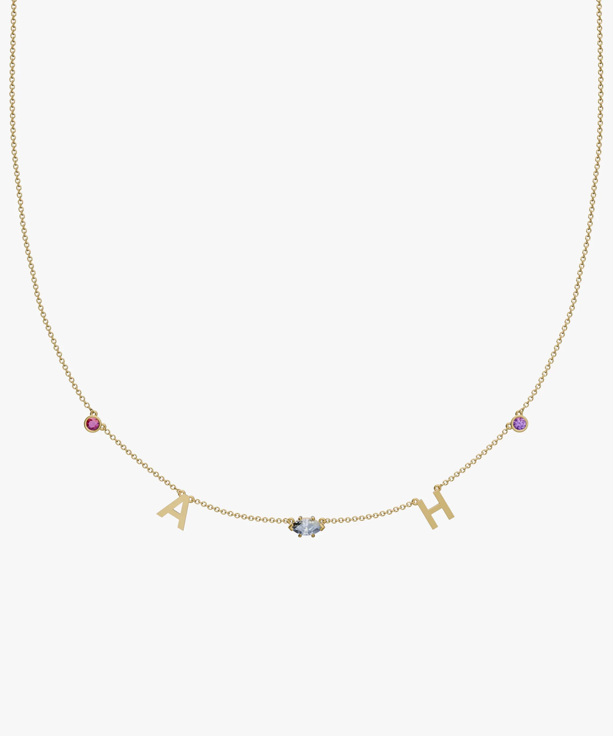 Personalised Charm Necklace