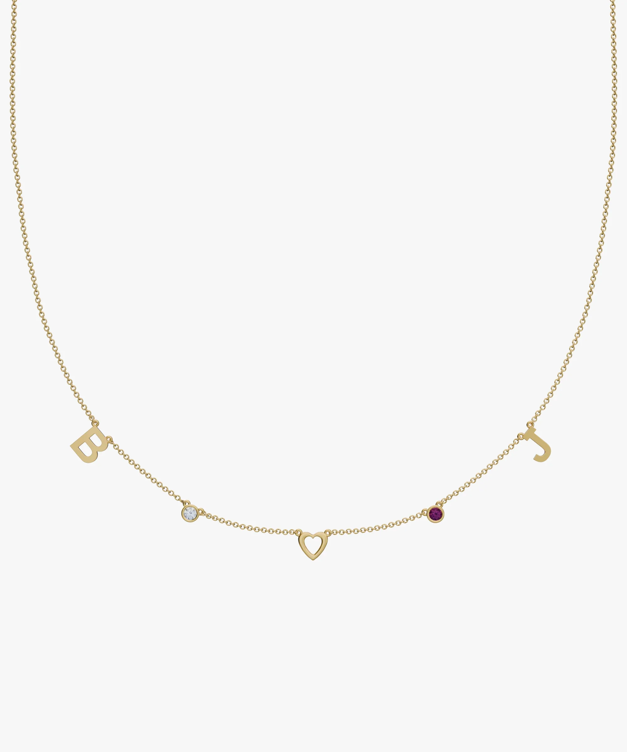 Personalised Charm Necklace