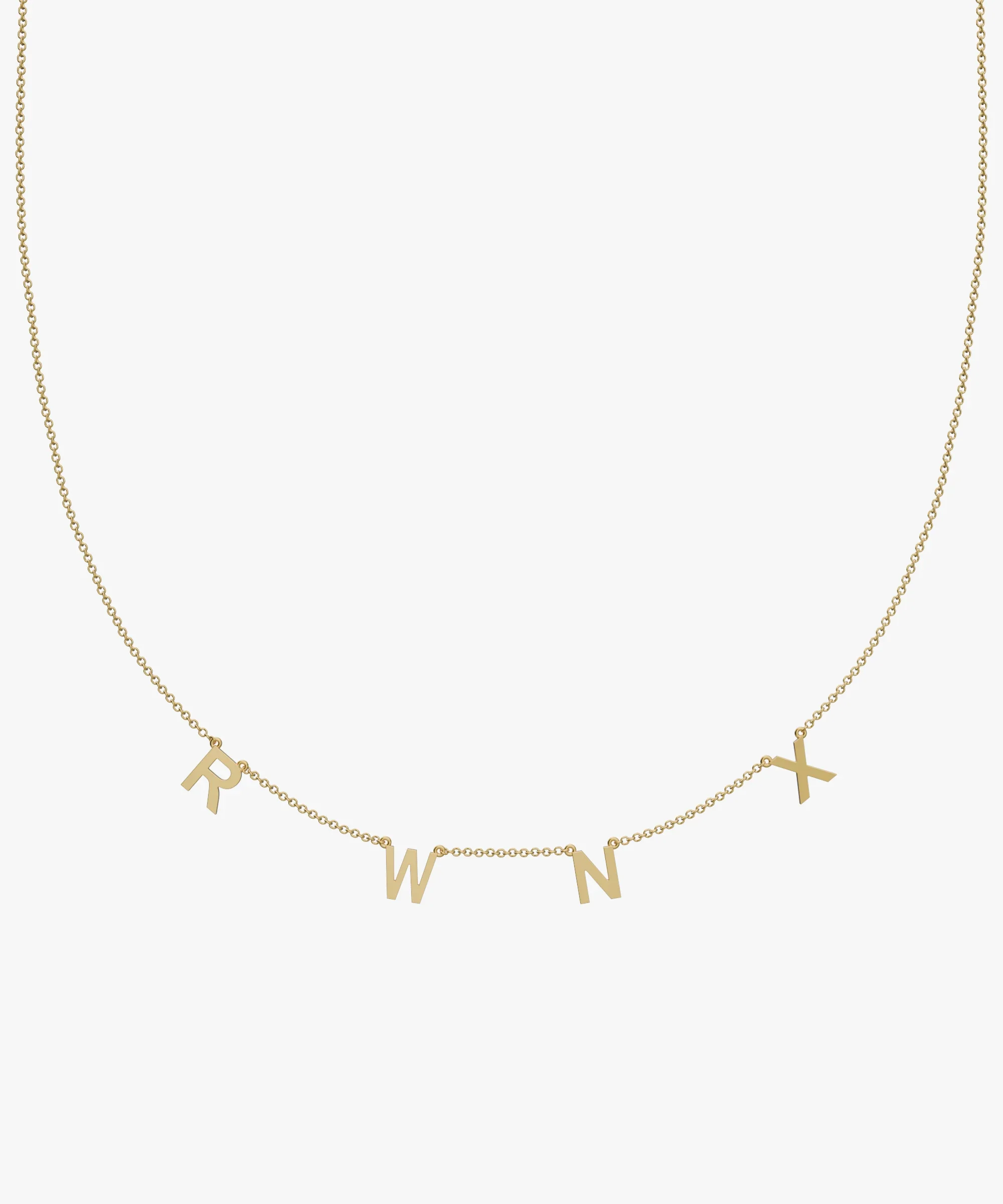 Personalised Charm Necklace