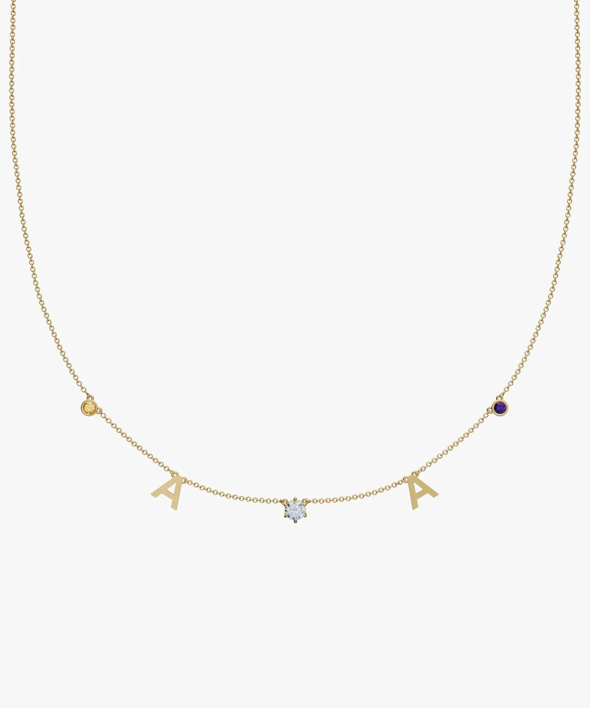 Personalised Charm Necklace