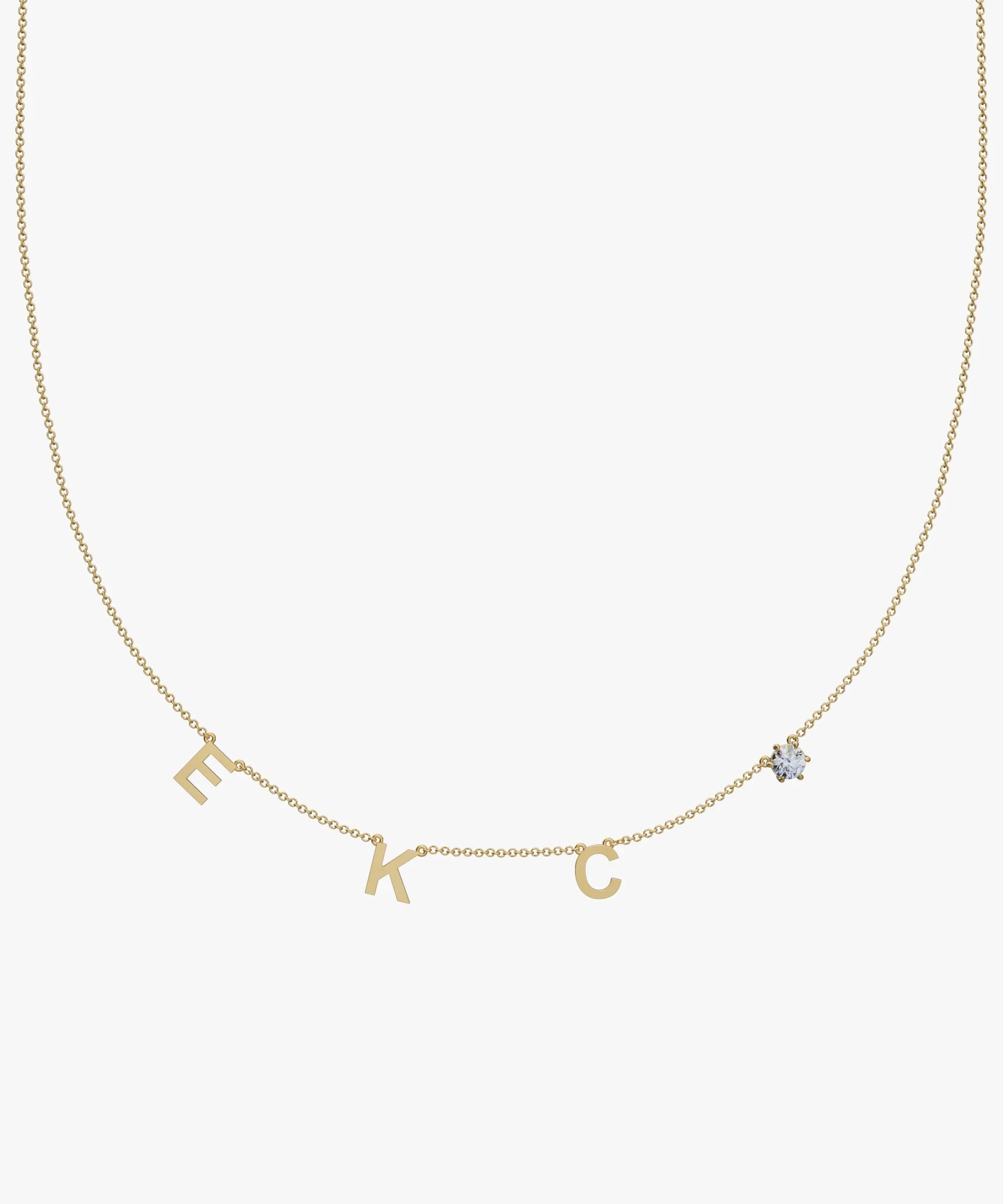 Personalised Charm Necklace