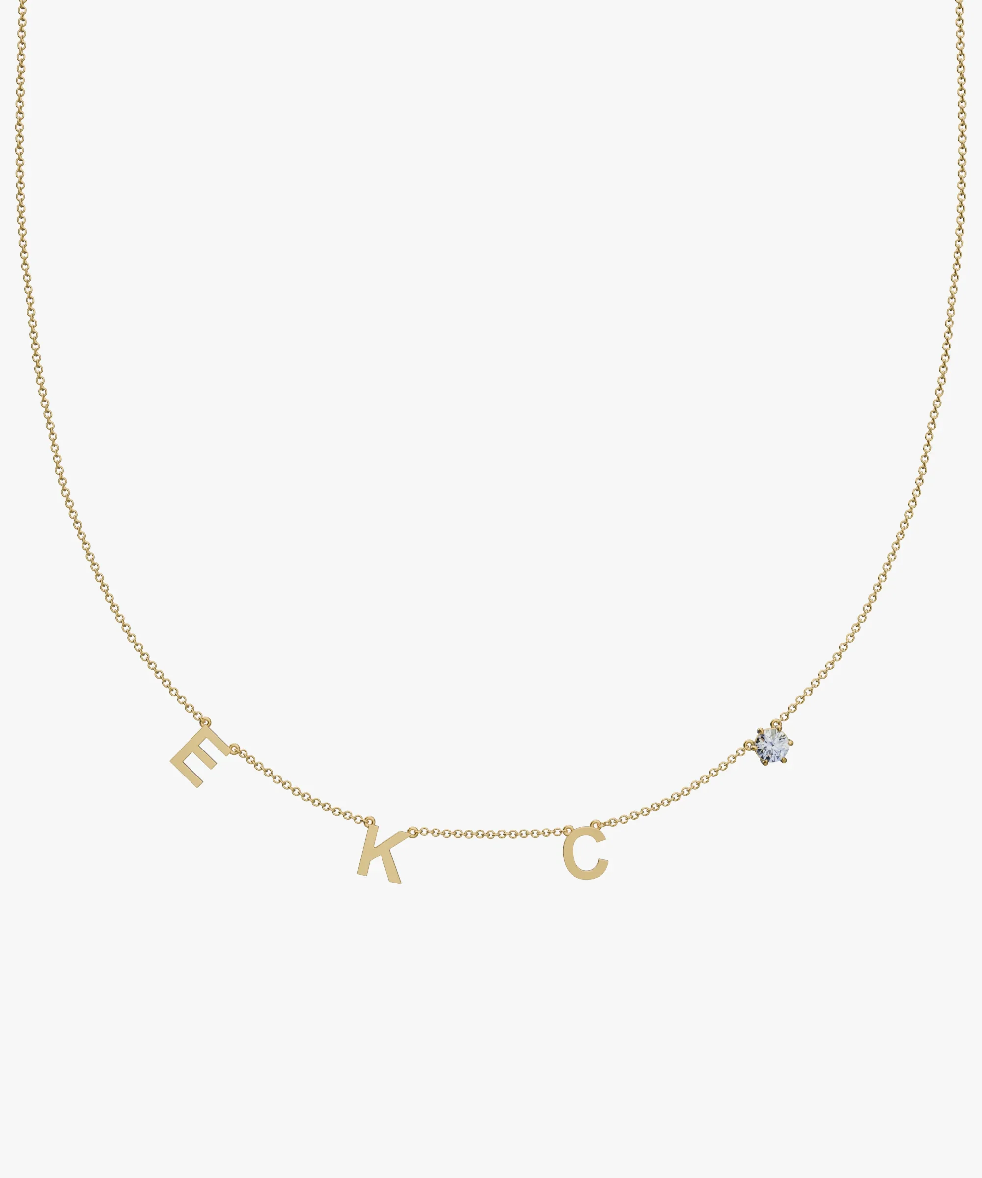Personalised Charm Necklace