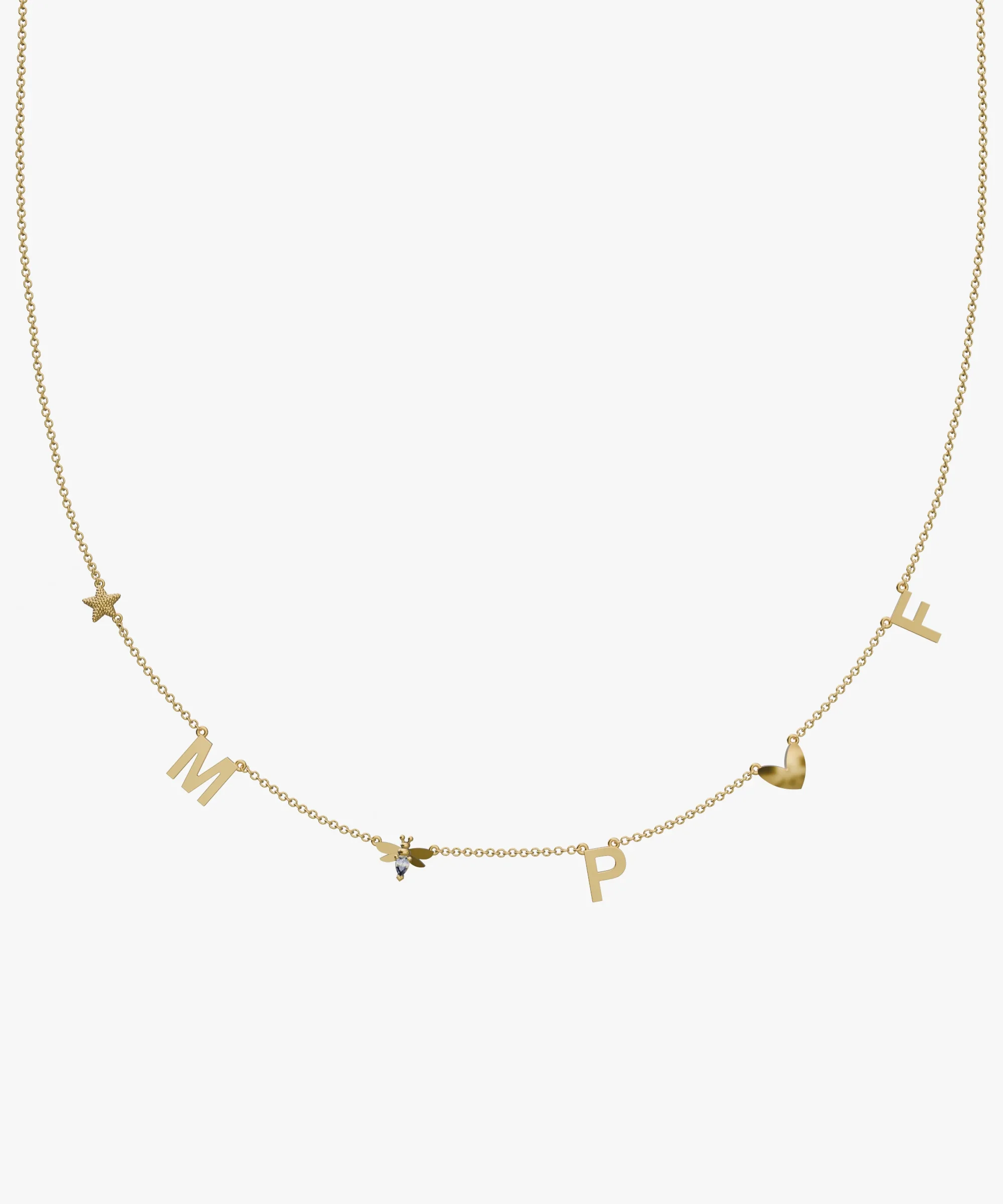 Personalised Charm Necklace