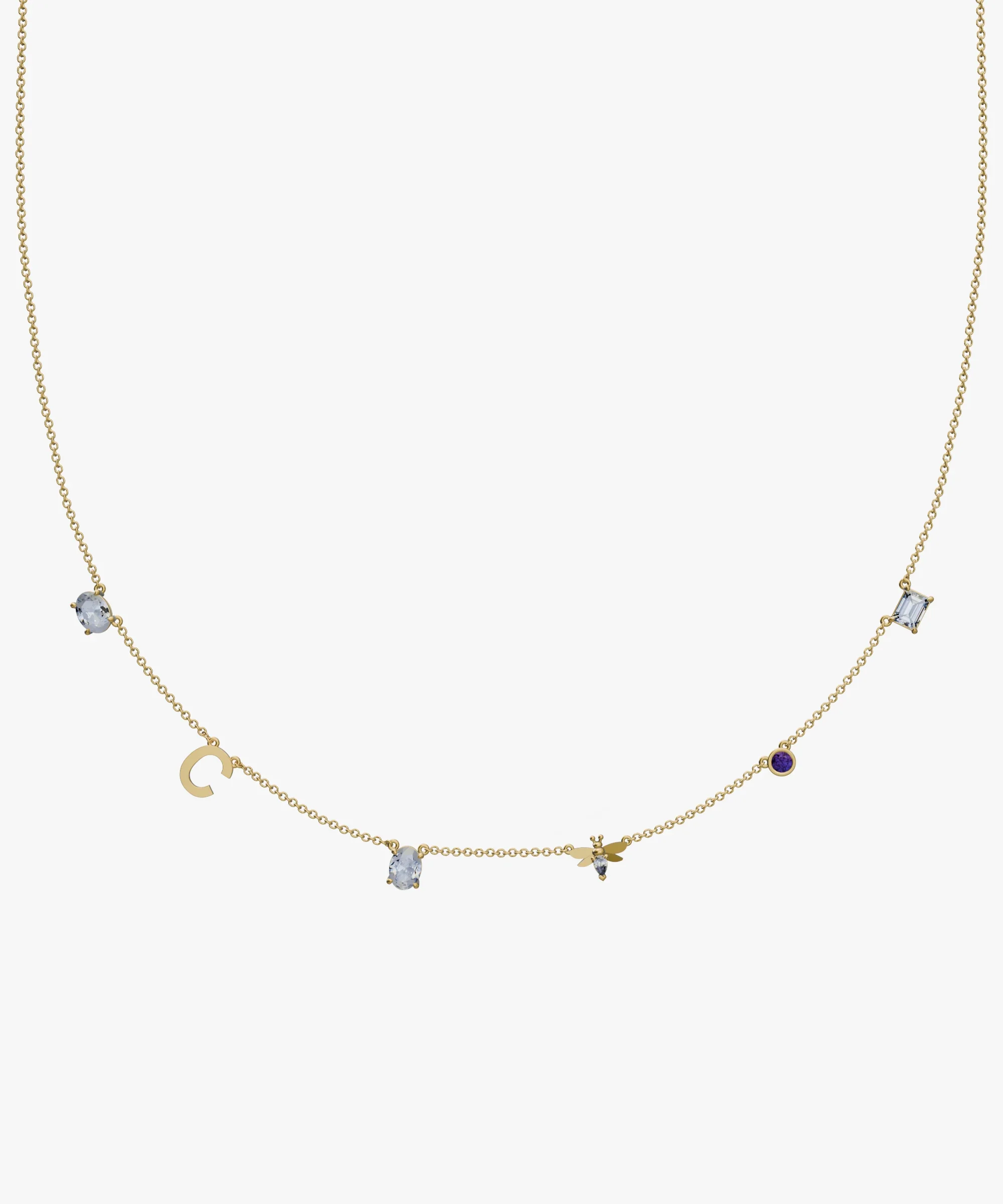 Personalised Charm Necklace