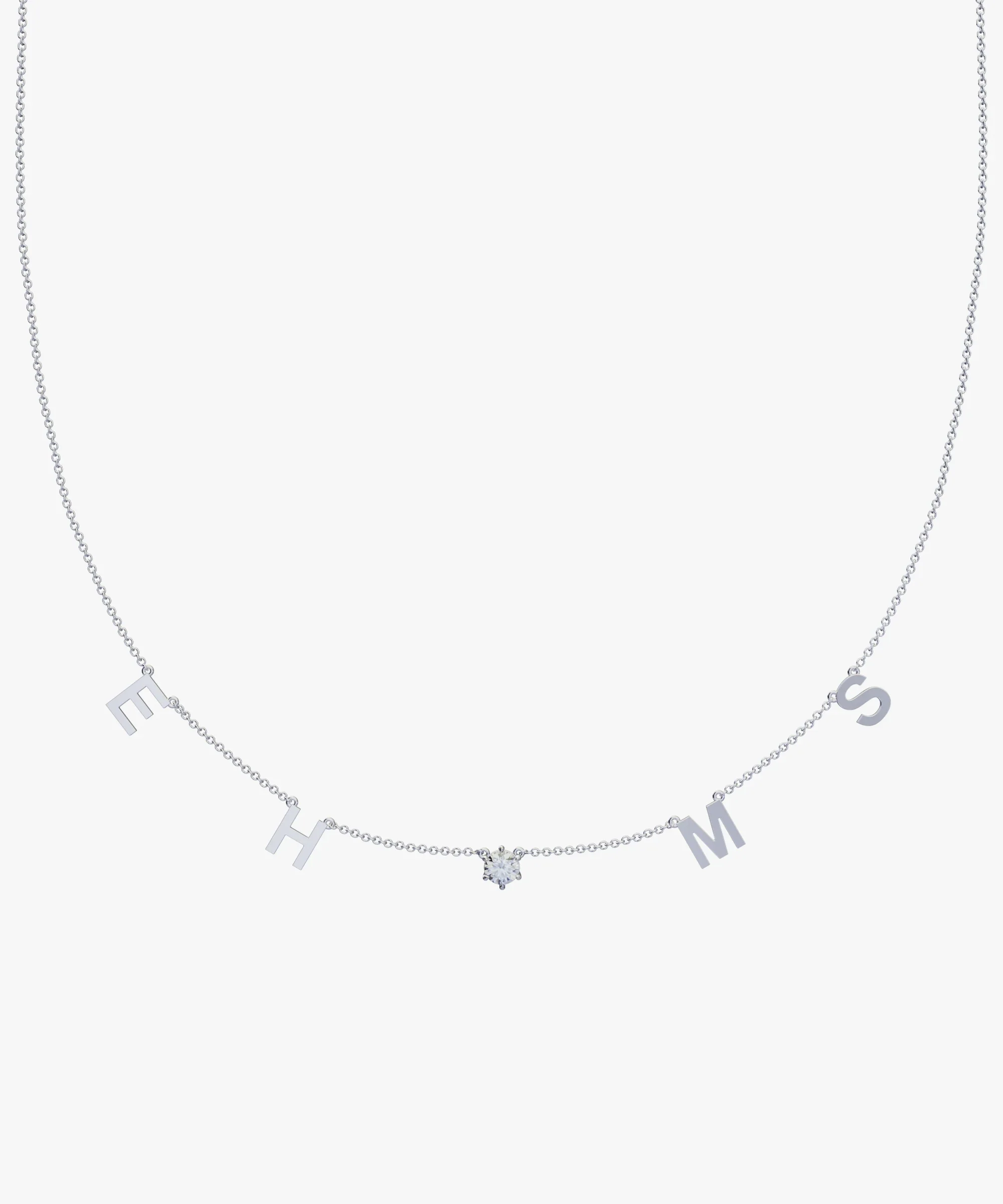 Personalised Charm Necklace