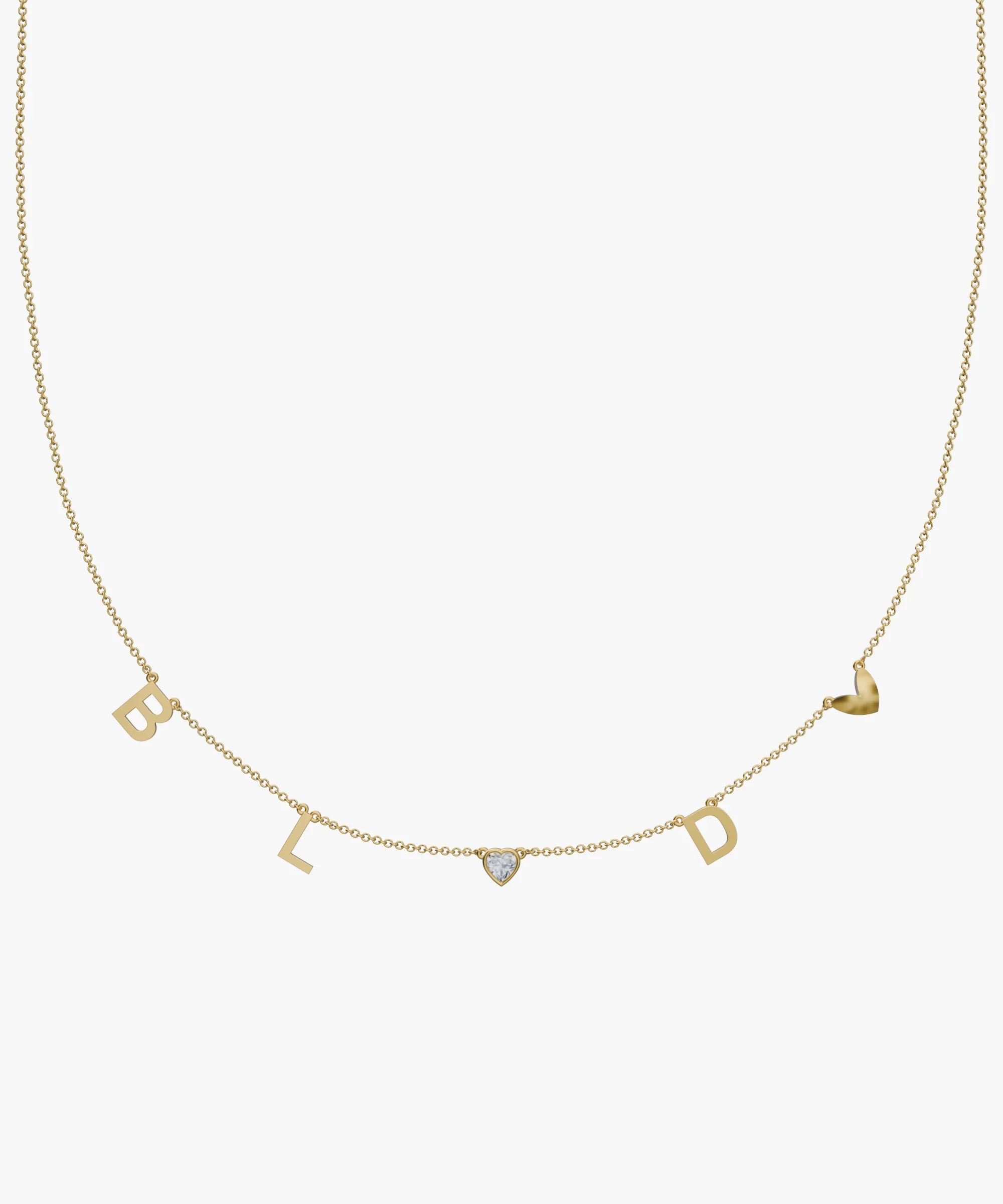 Personalised Charm Necklace