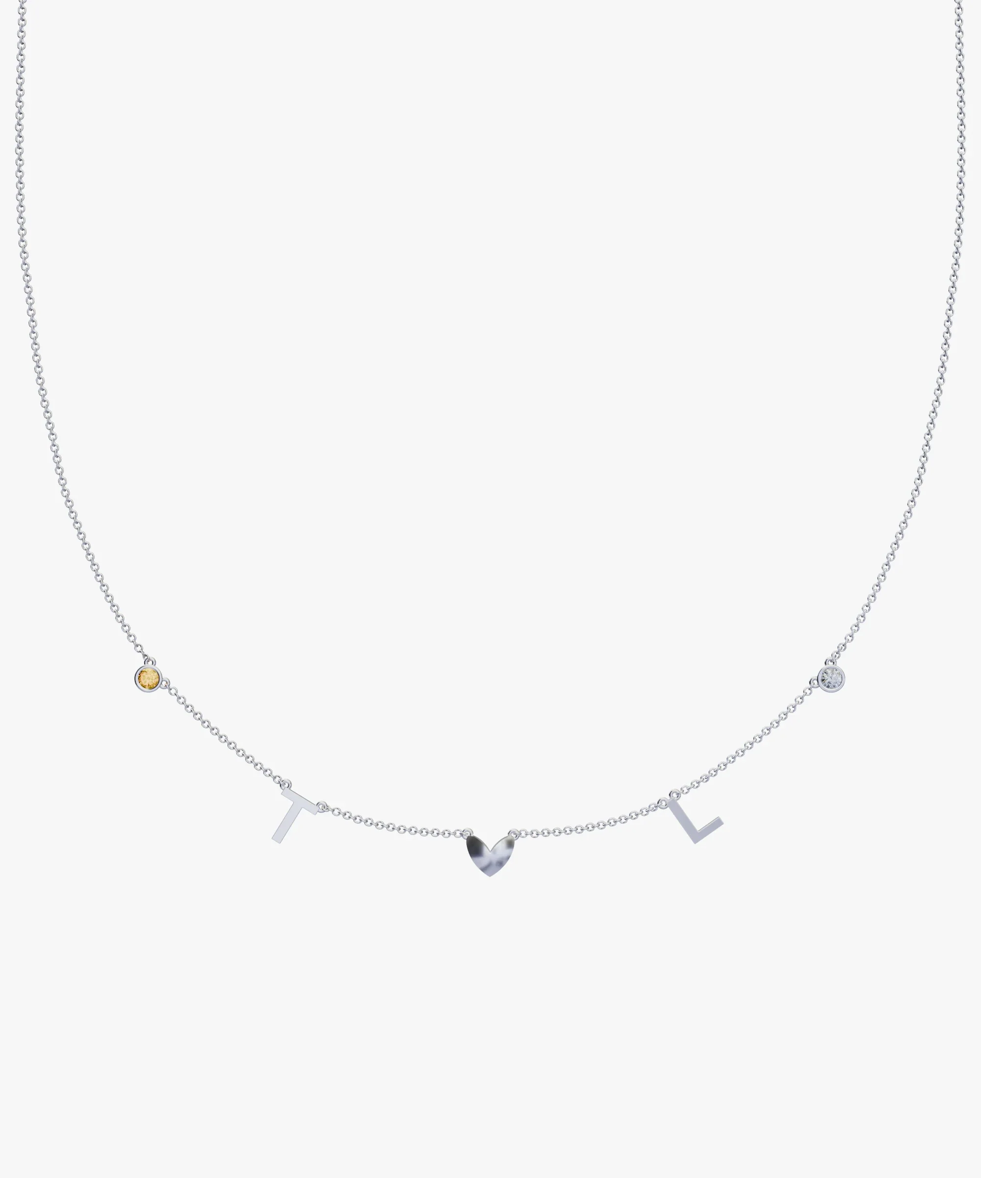 Personalised Charm Necklace