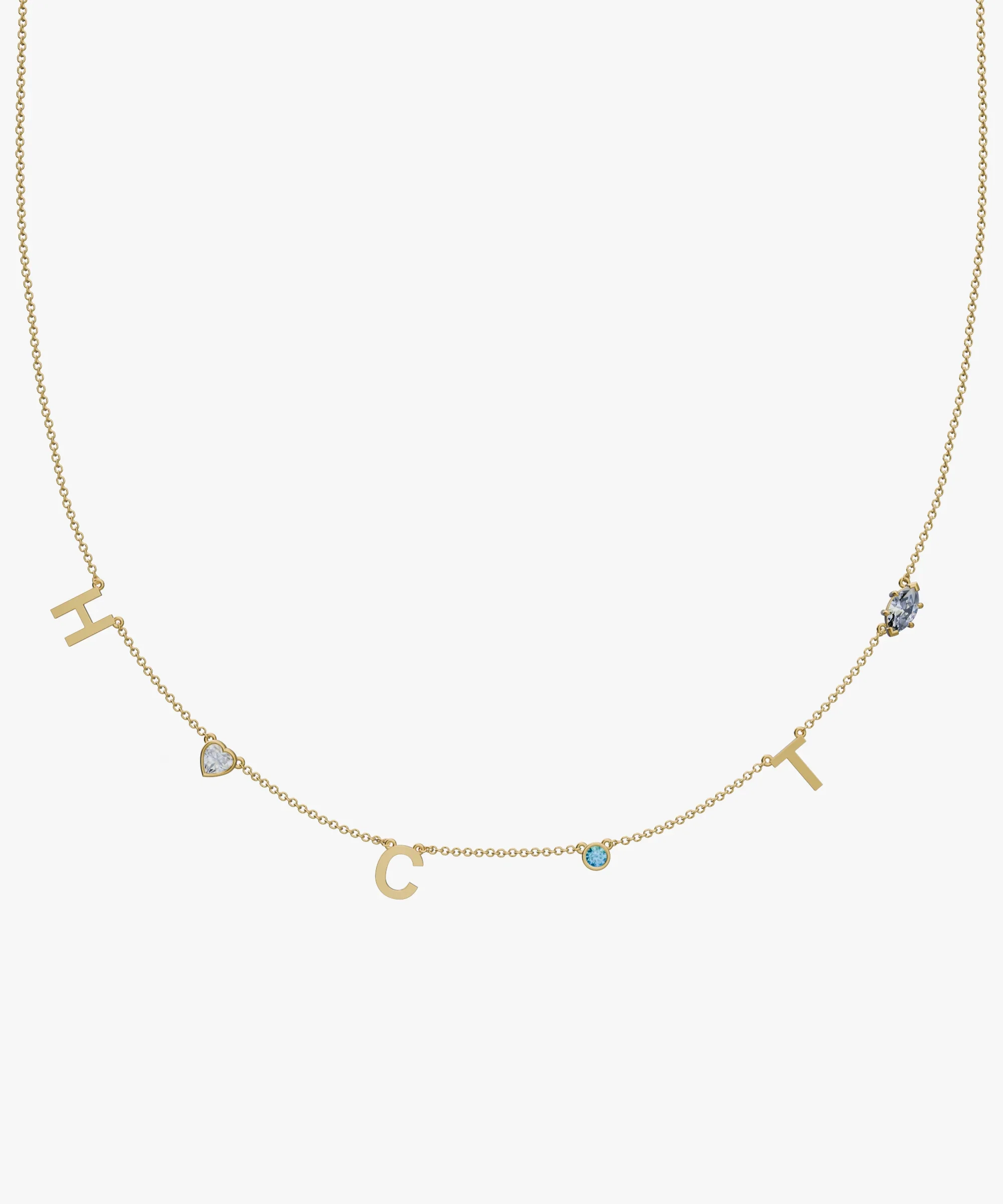 Personalised Charm Necklace