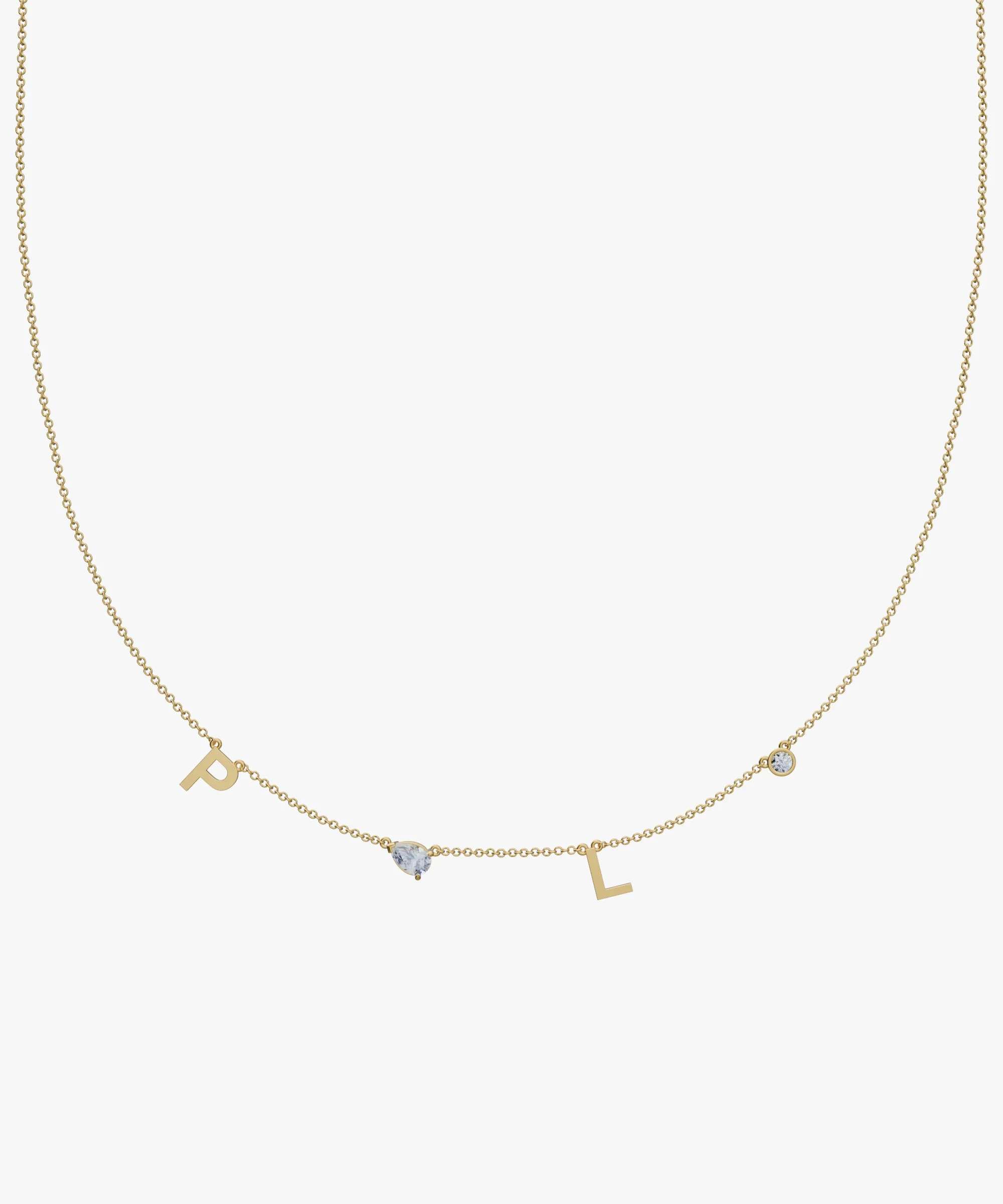 Personalised Charm Necklace