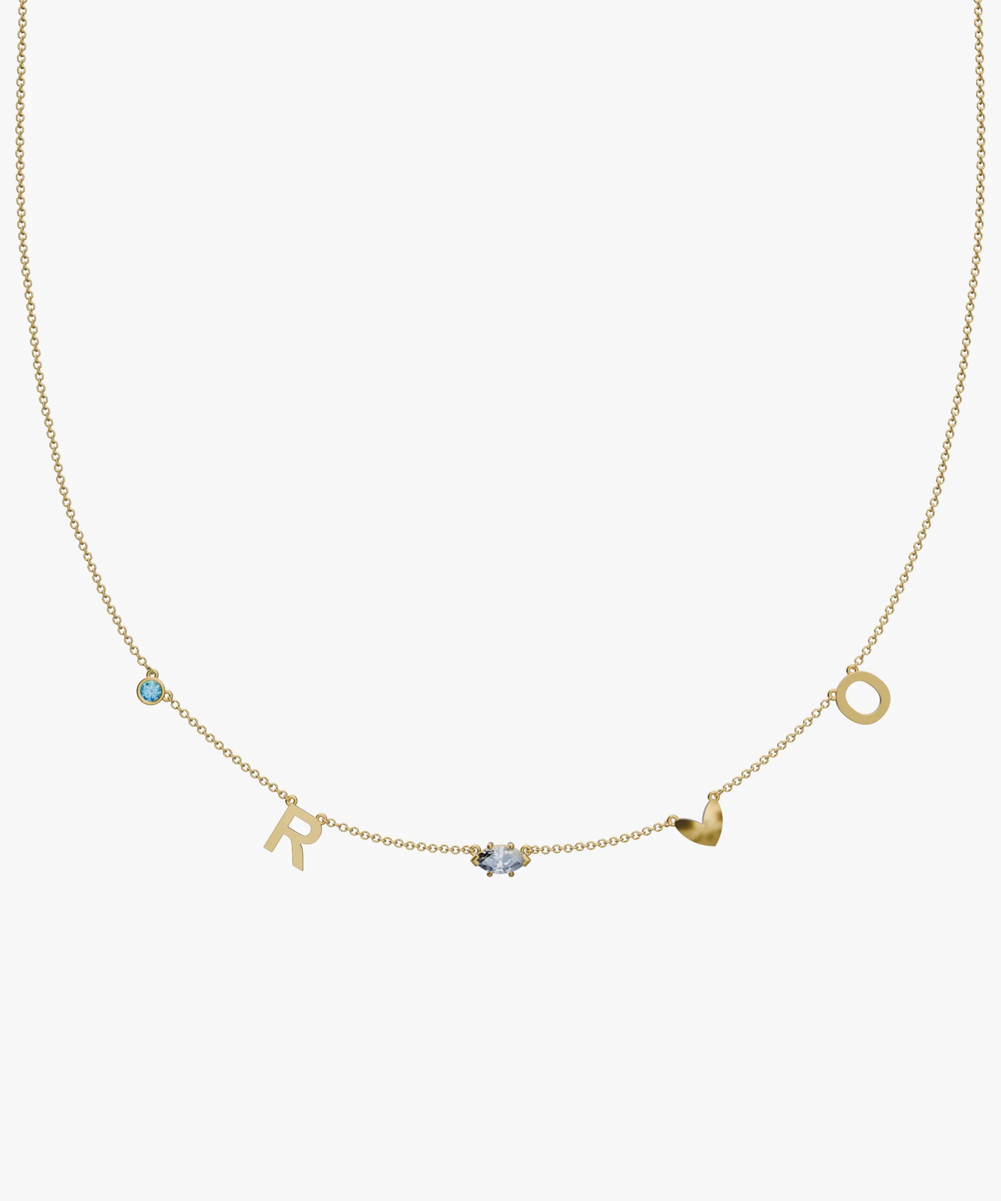 Personalised Charm Necklace