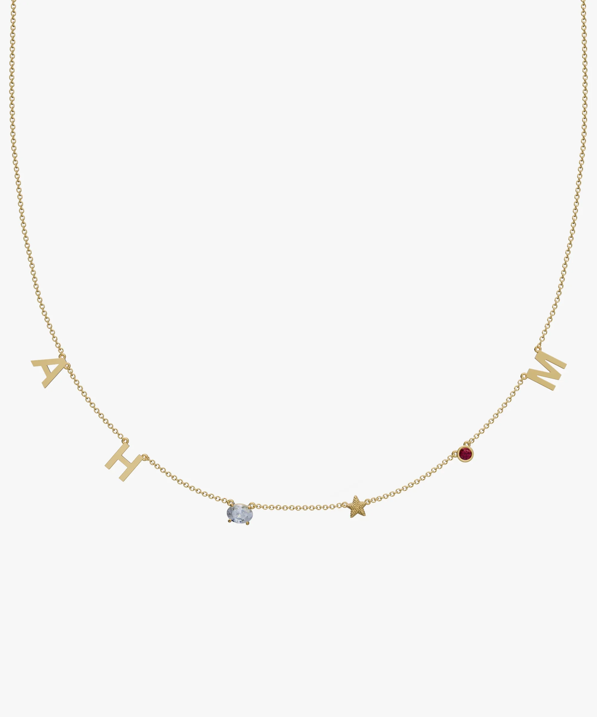 Personalised Charm Necklace