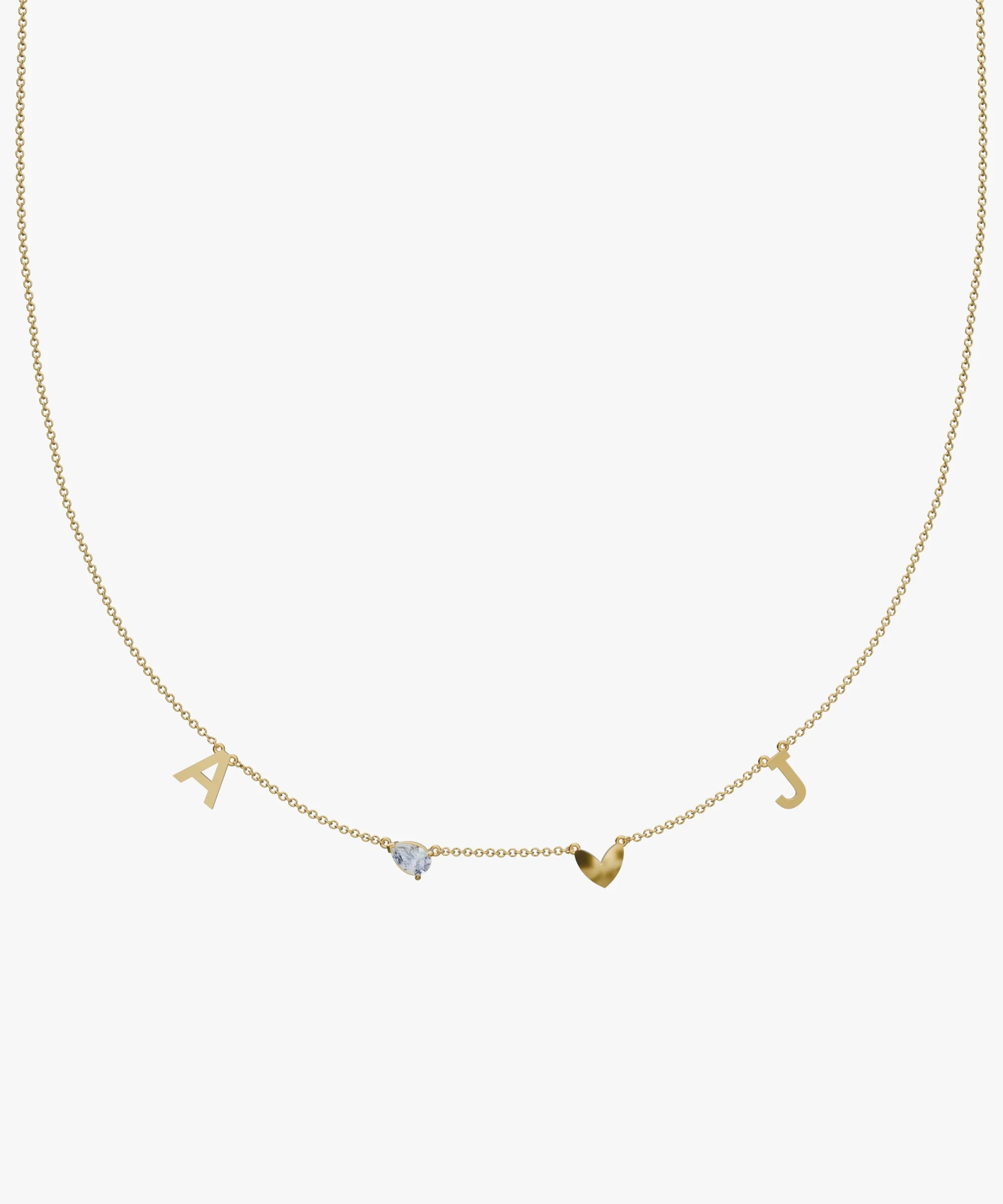 Personalised Charm Necklace