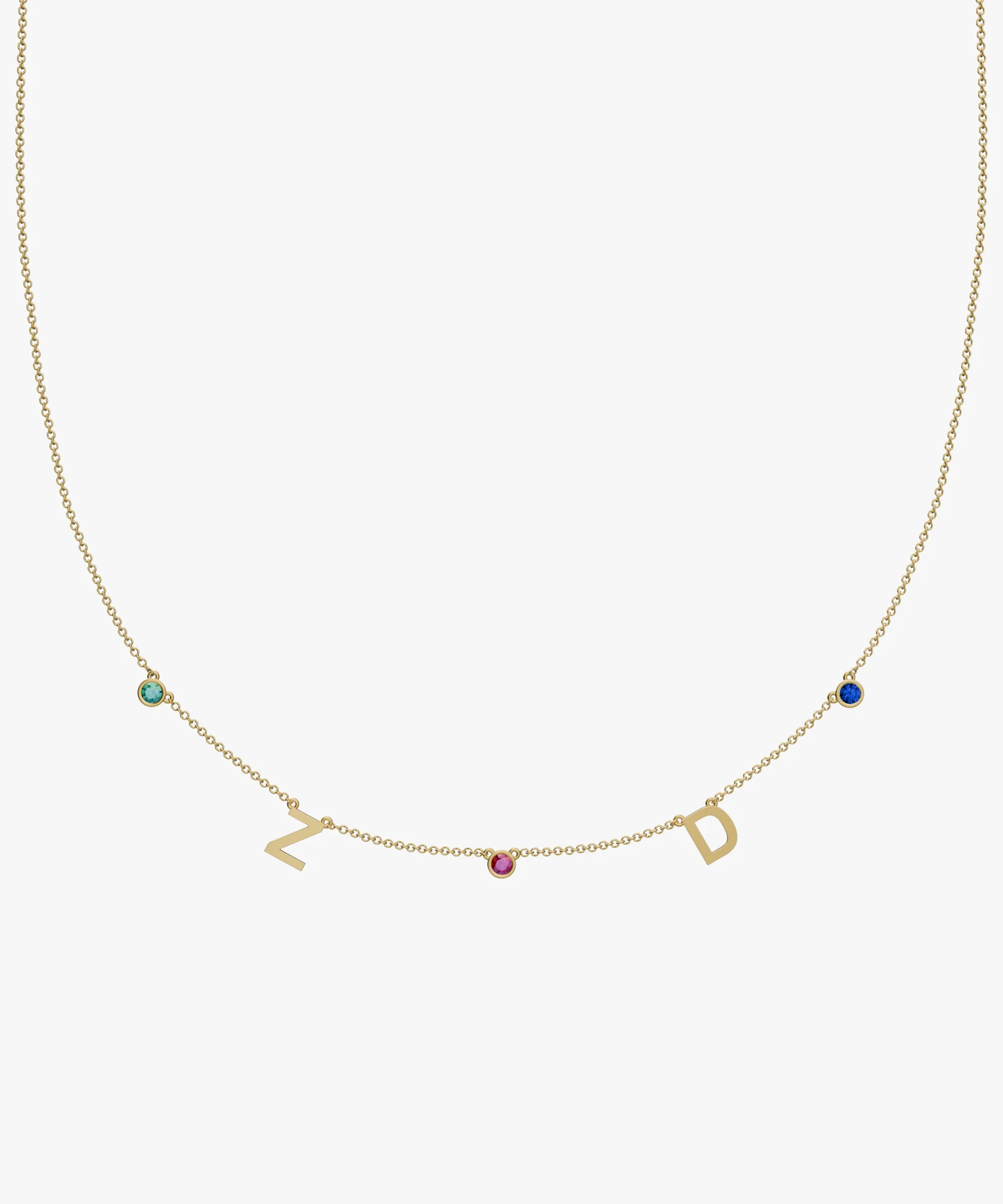 Personalised Charm Necklace