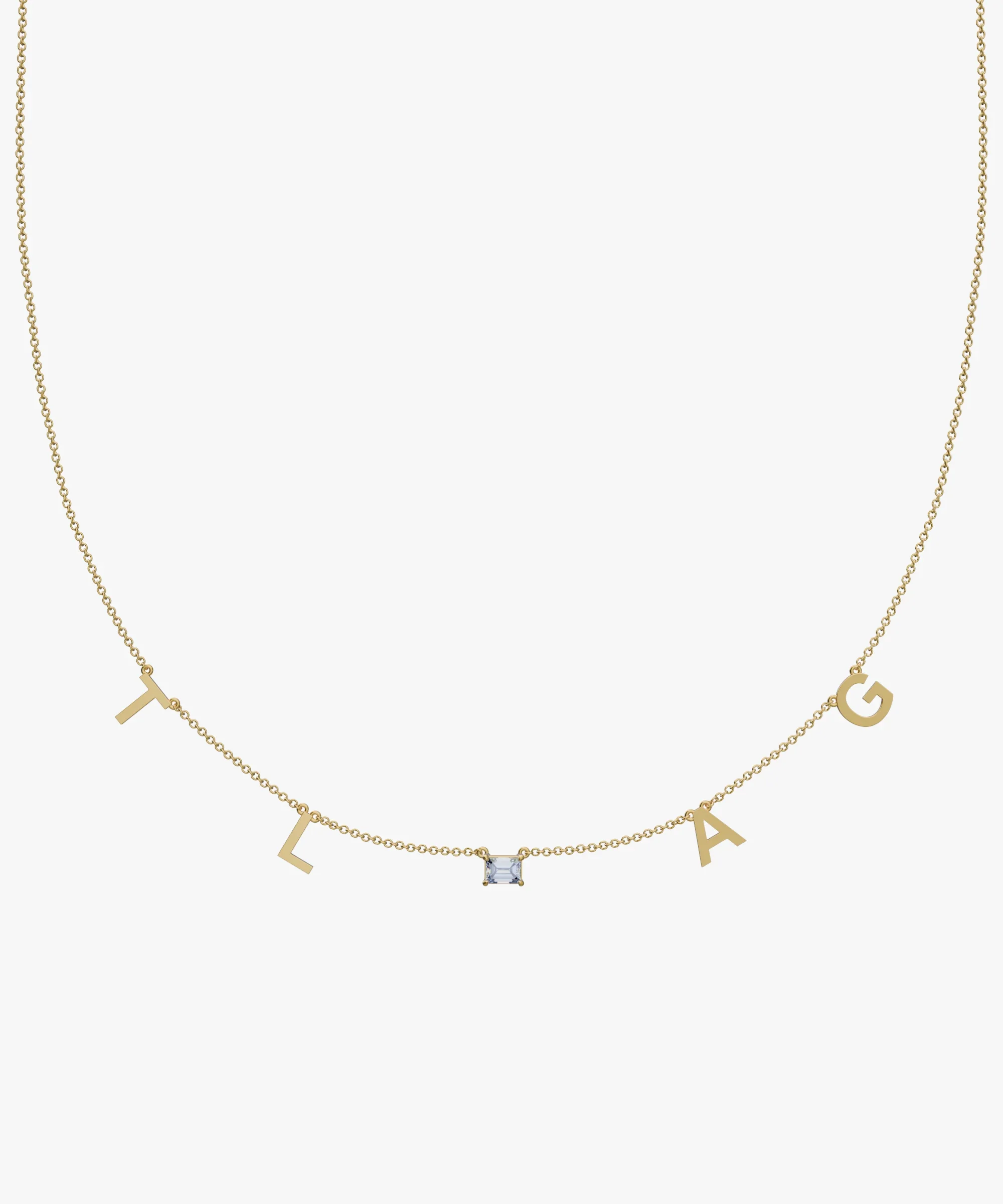 Personalised Charm Necklace