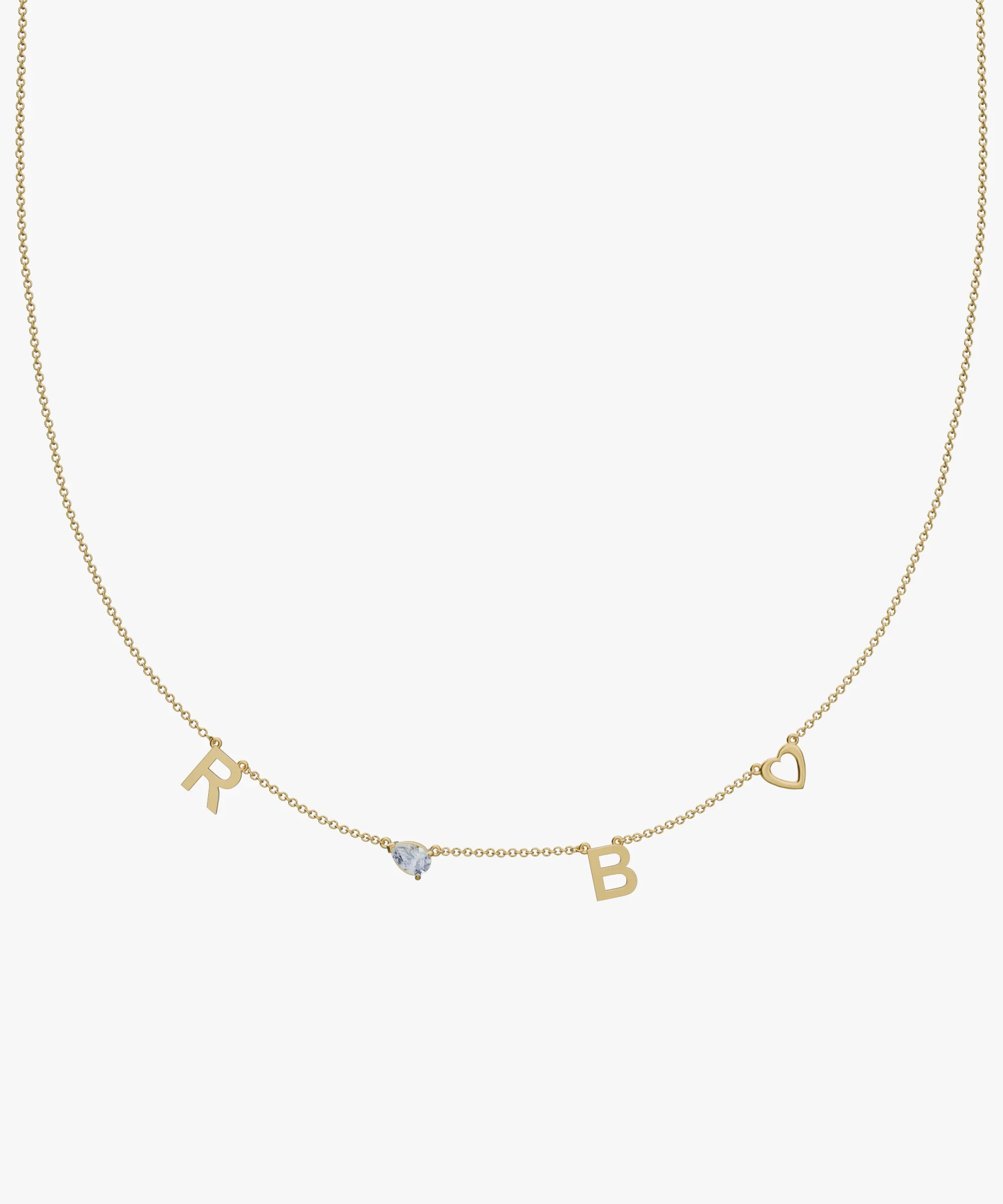Personalised Charm Necklace