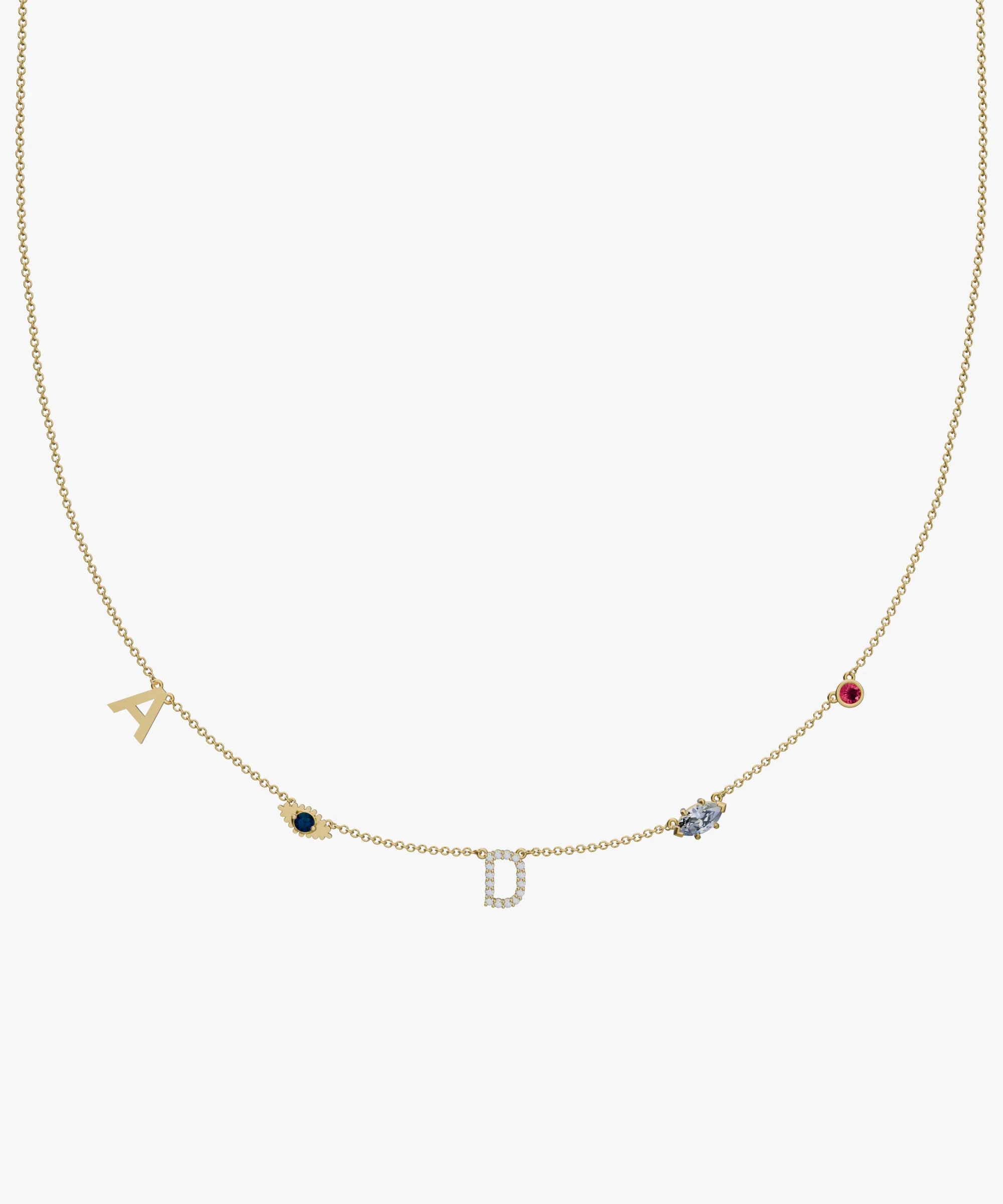 Personalised Charm Necklace