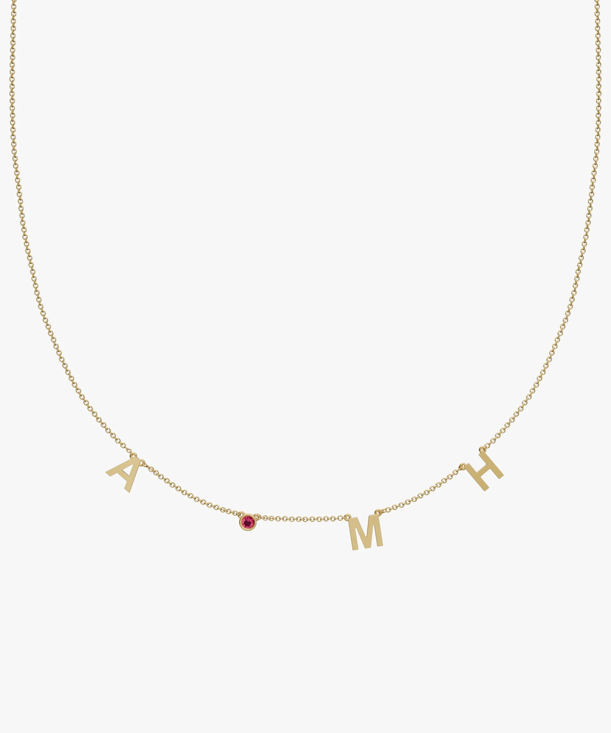 Personalised Charm Necklace