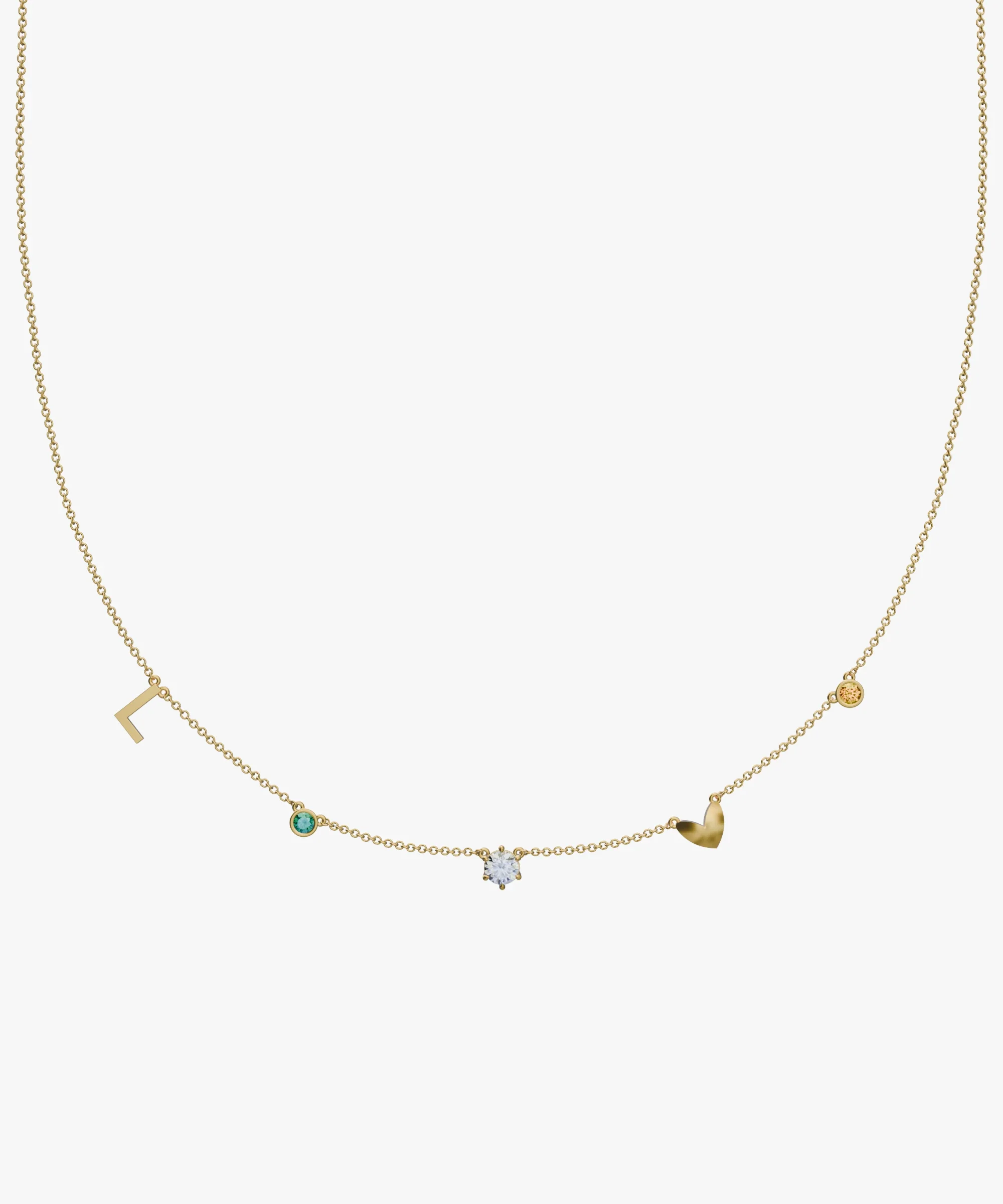 Personalised Charm Necklace