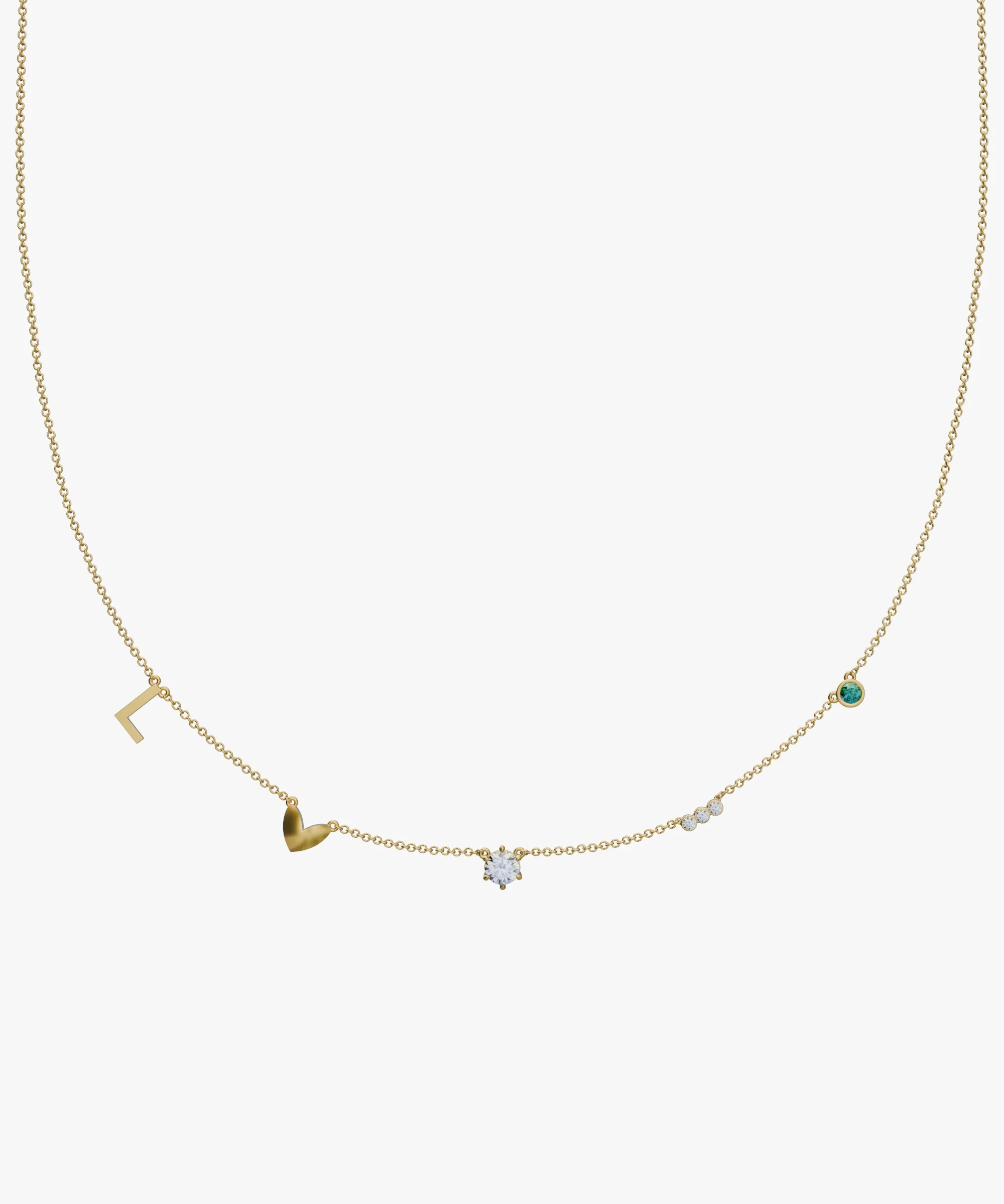 Personalised Charm Necklace