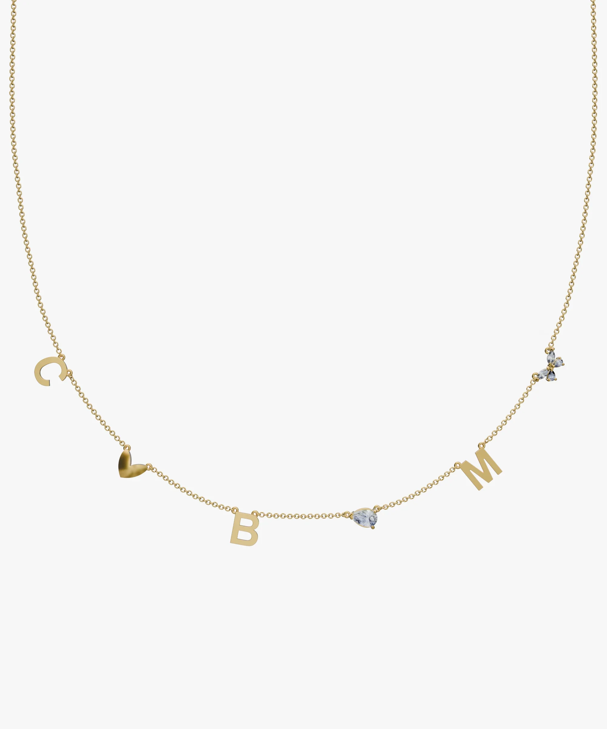 Personalised Charm Necklace