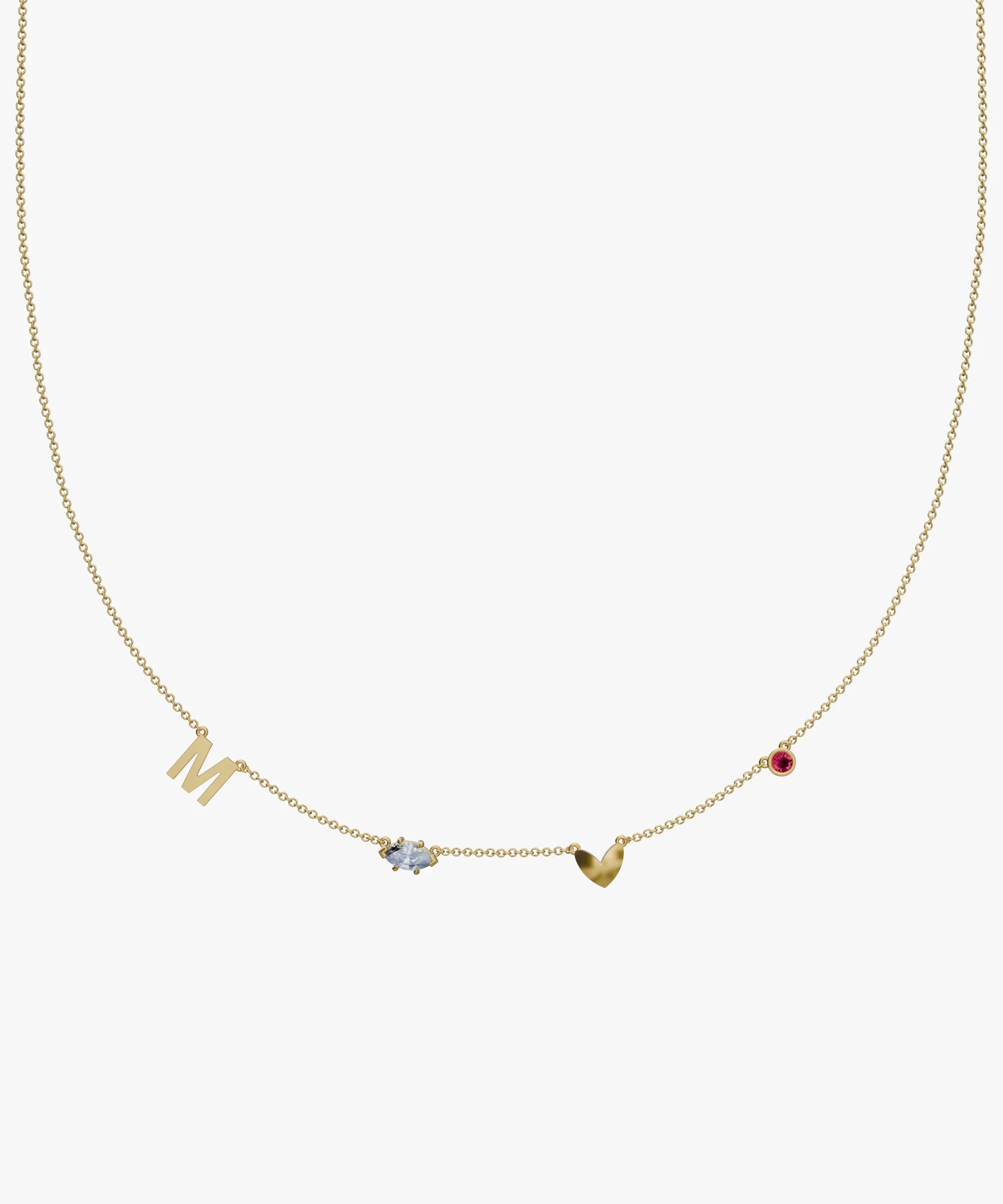 Personalised Charm Necklace