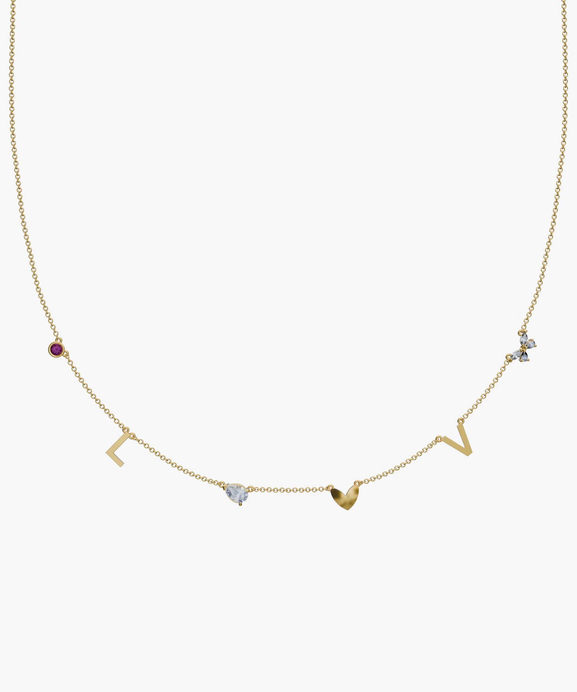 Personalised Charm Necklace