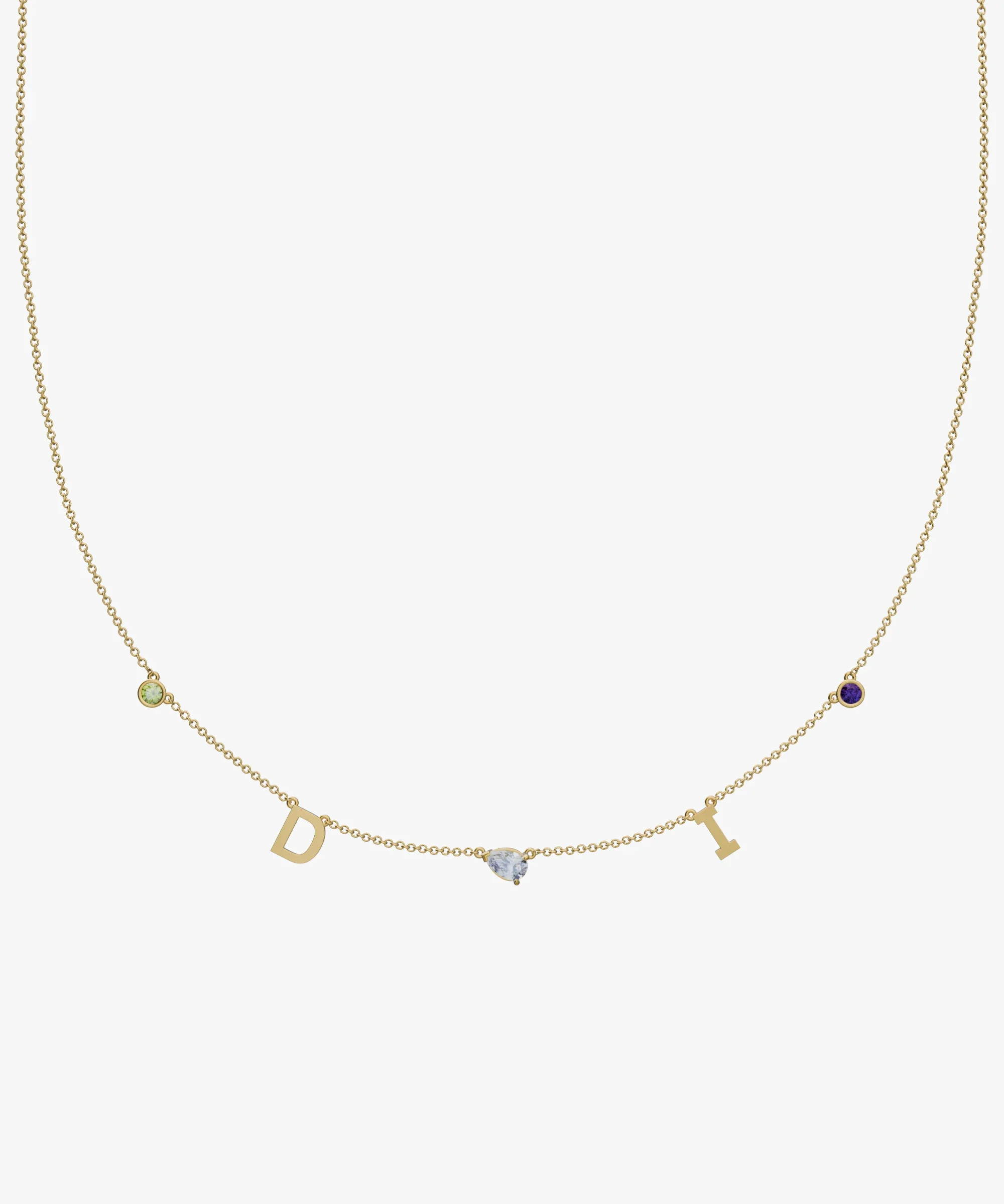 Personalised Charm Necklace