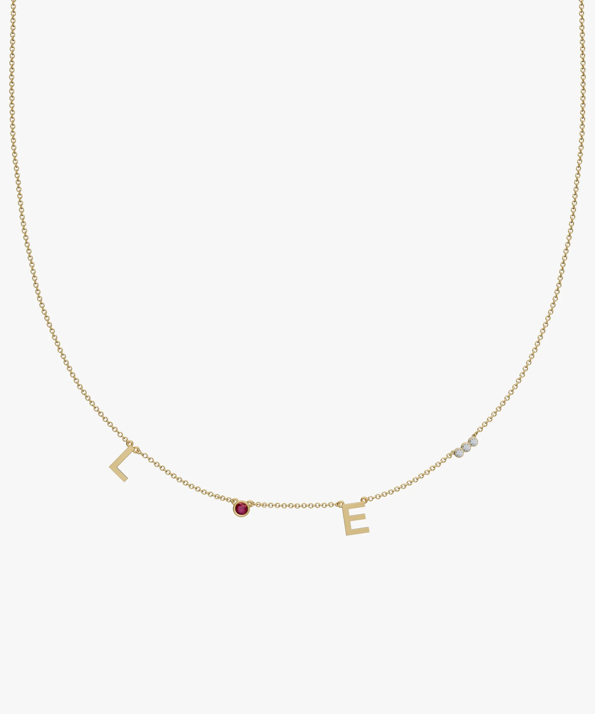Personalised Charm Necklace