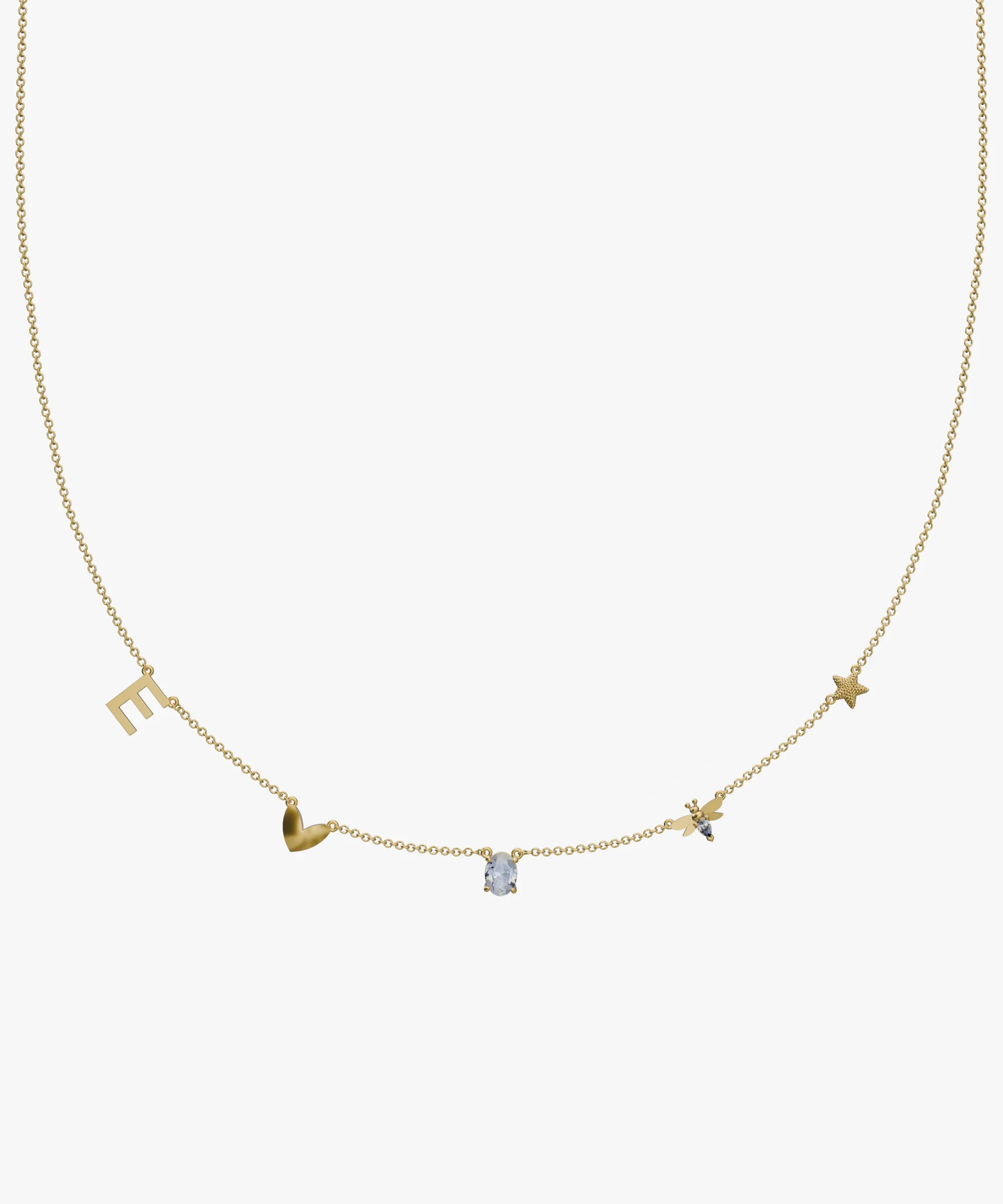 Personalised Charm Necklace