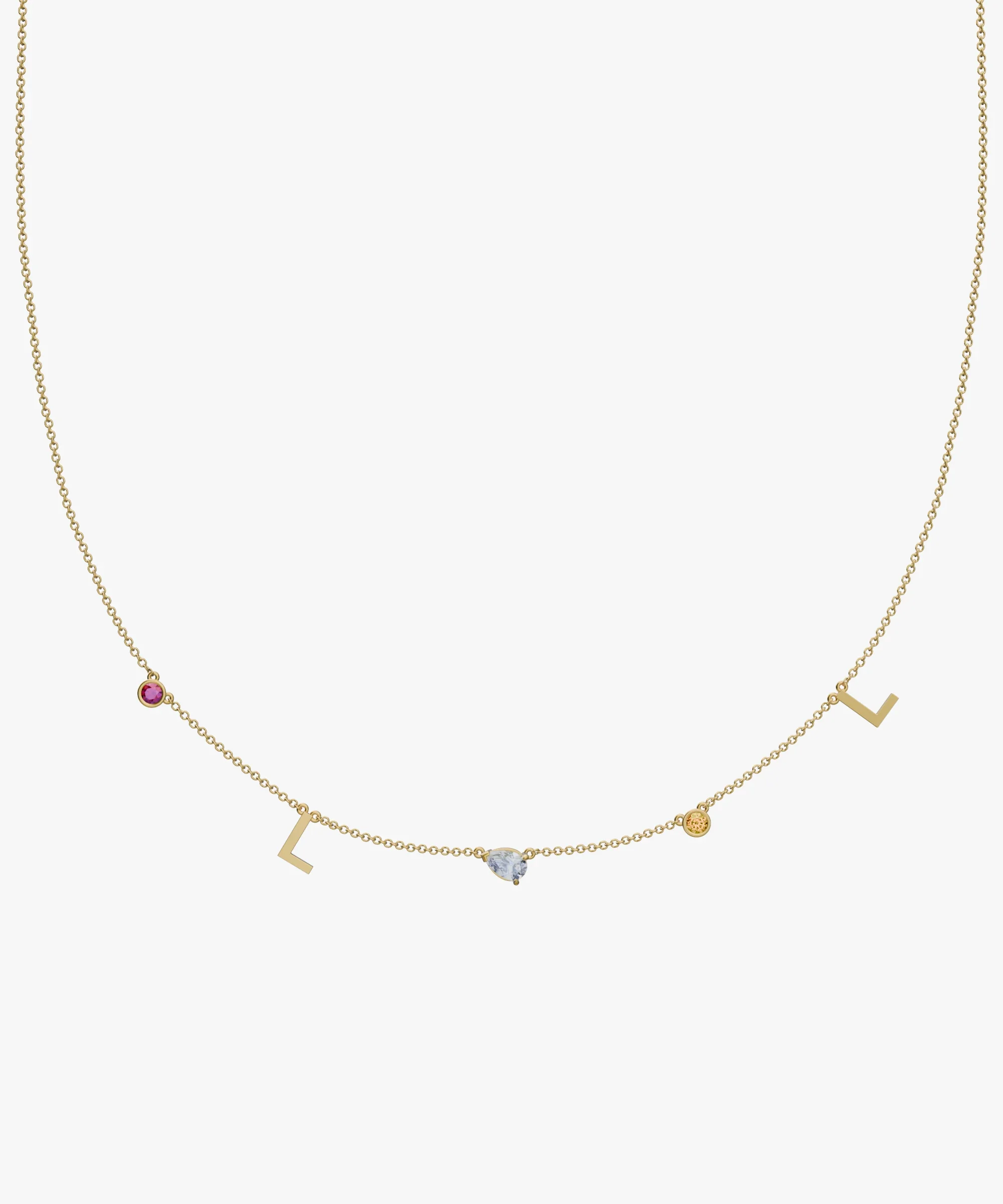 Personalised Charm Necklace