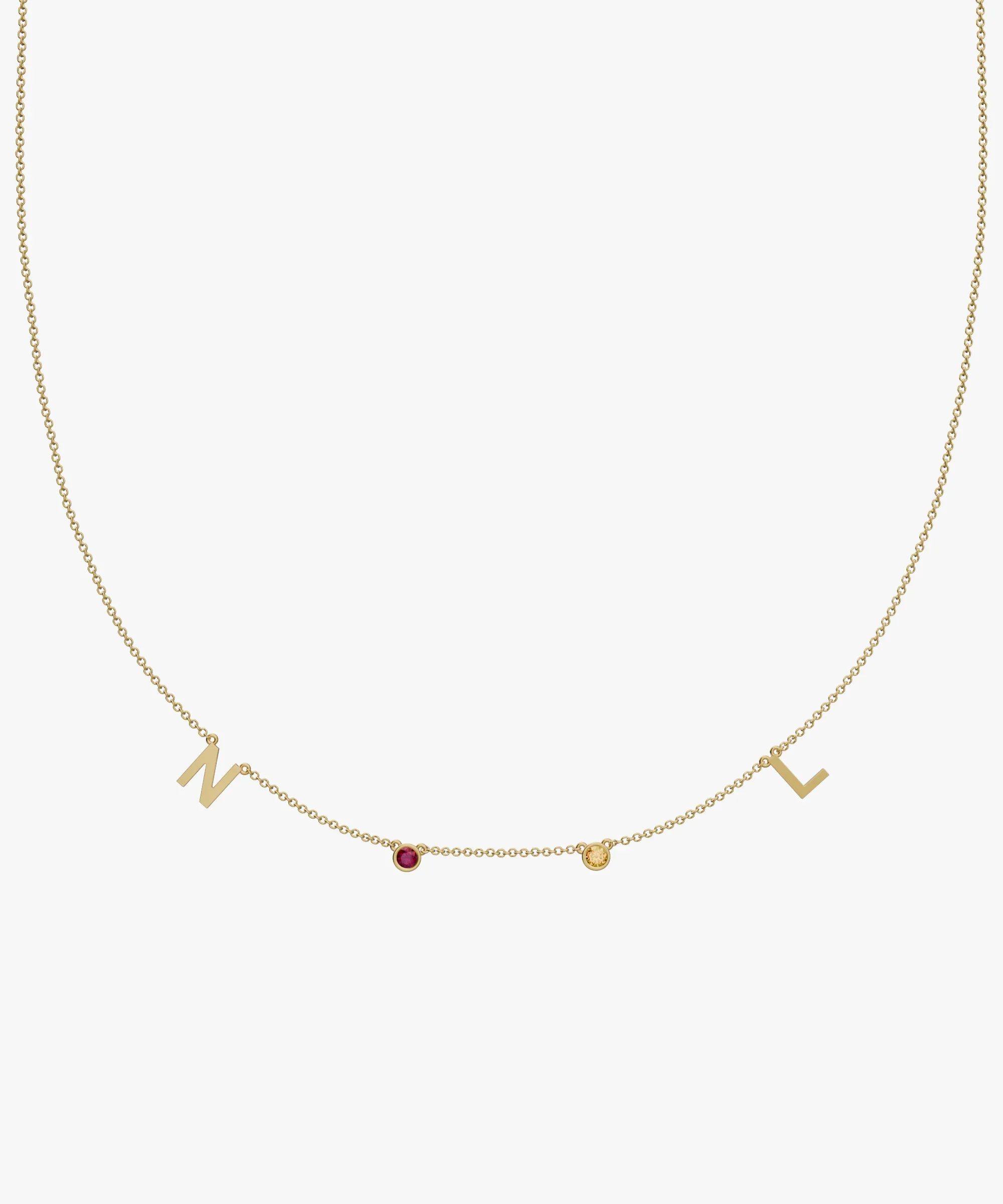 Personalised Charm Necklace