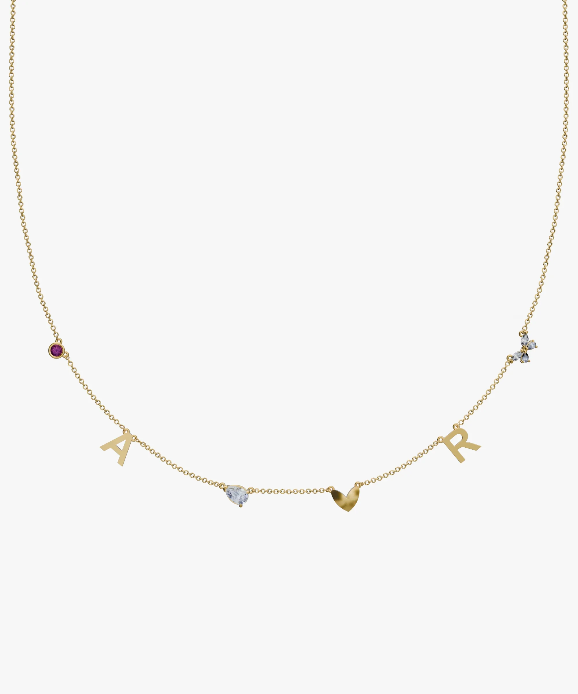 Personalised Charm Necklace